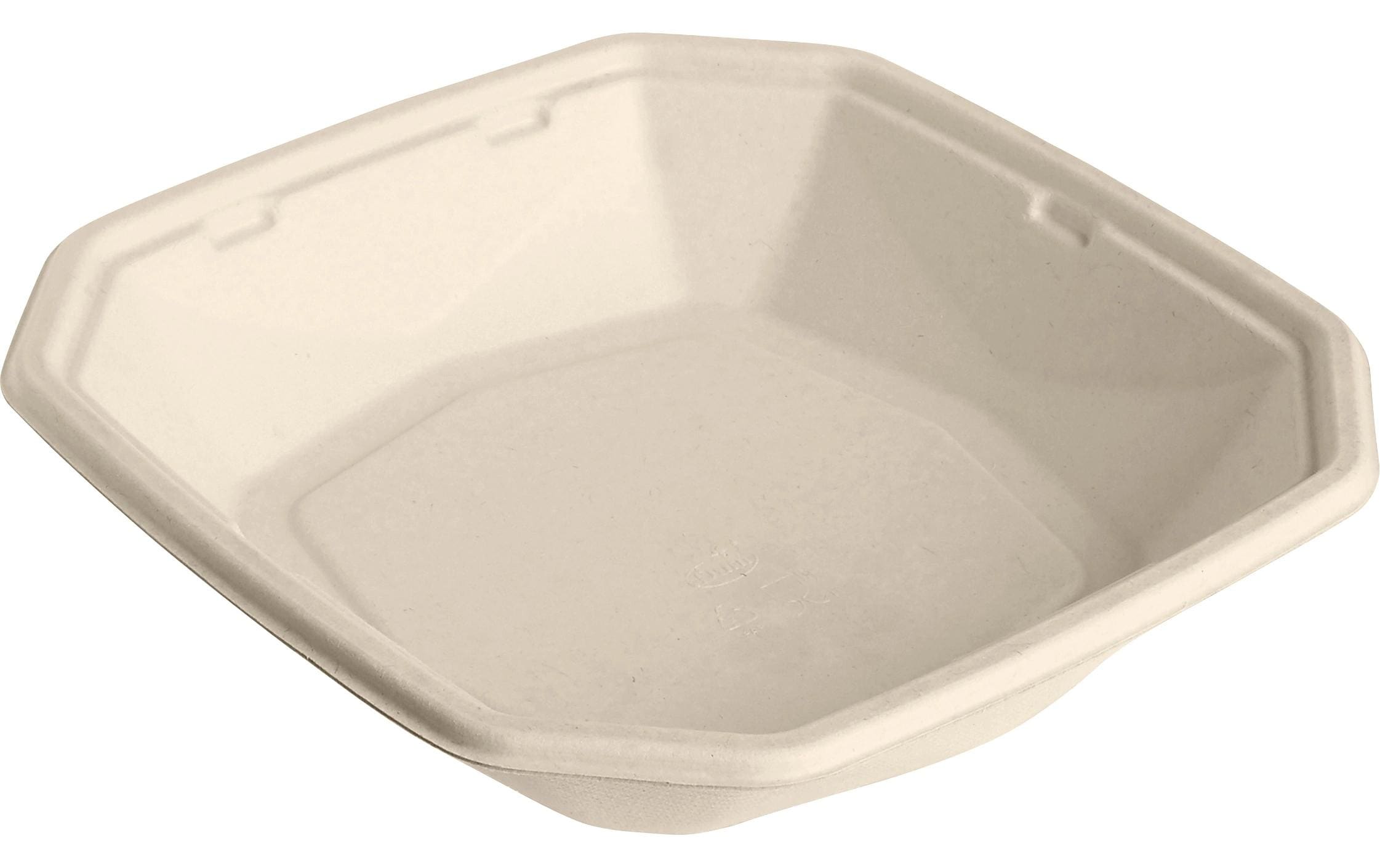 Duni Einweg-Schale 1000 ml, 50 Stück, Braun
