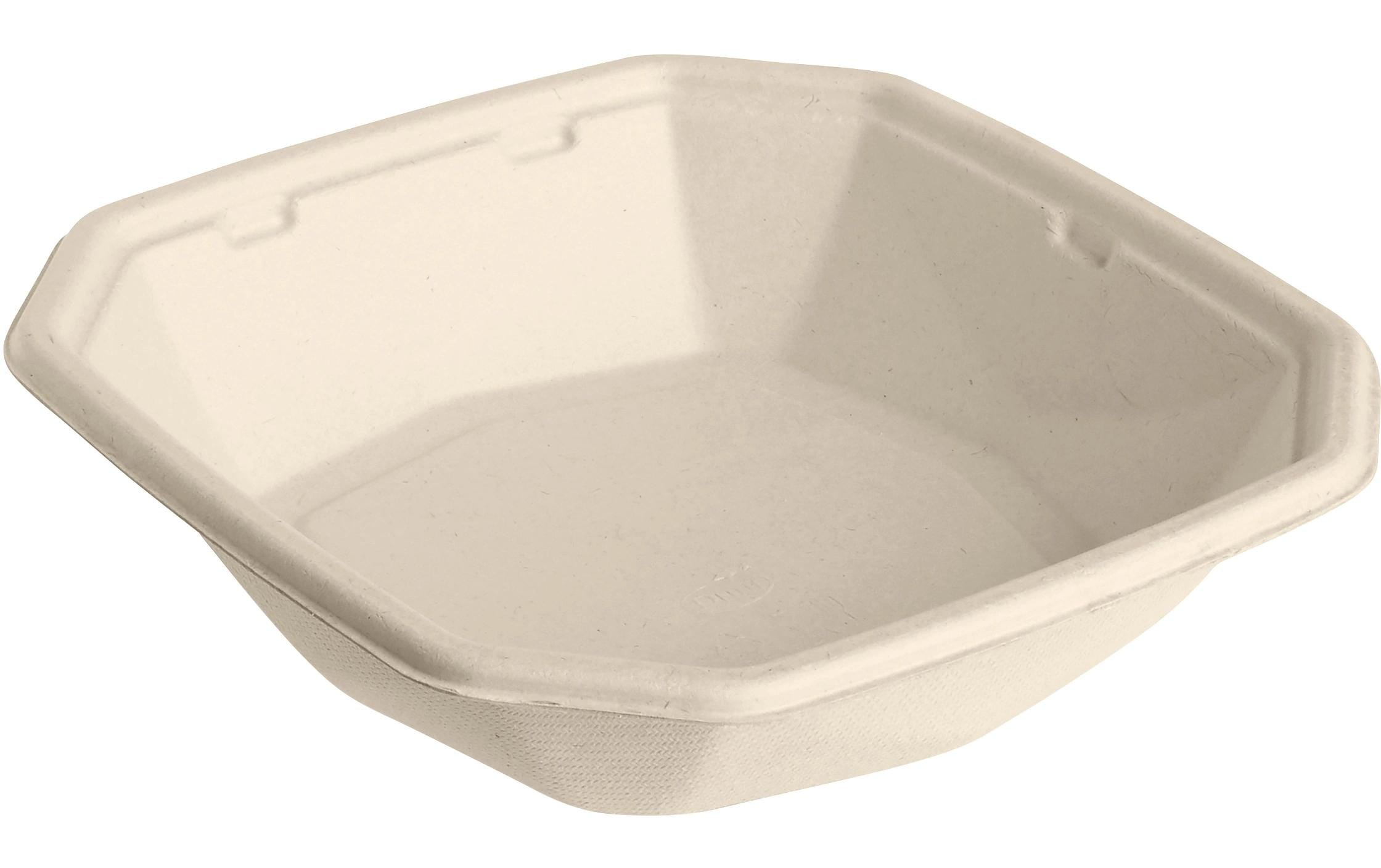 Duni Einweg-Schale 650 ml , 50 Stück, Braun