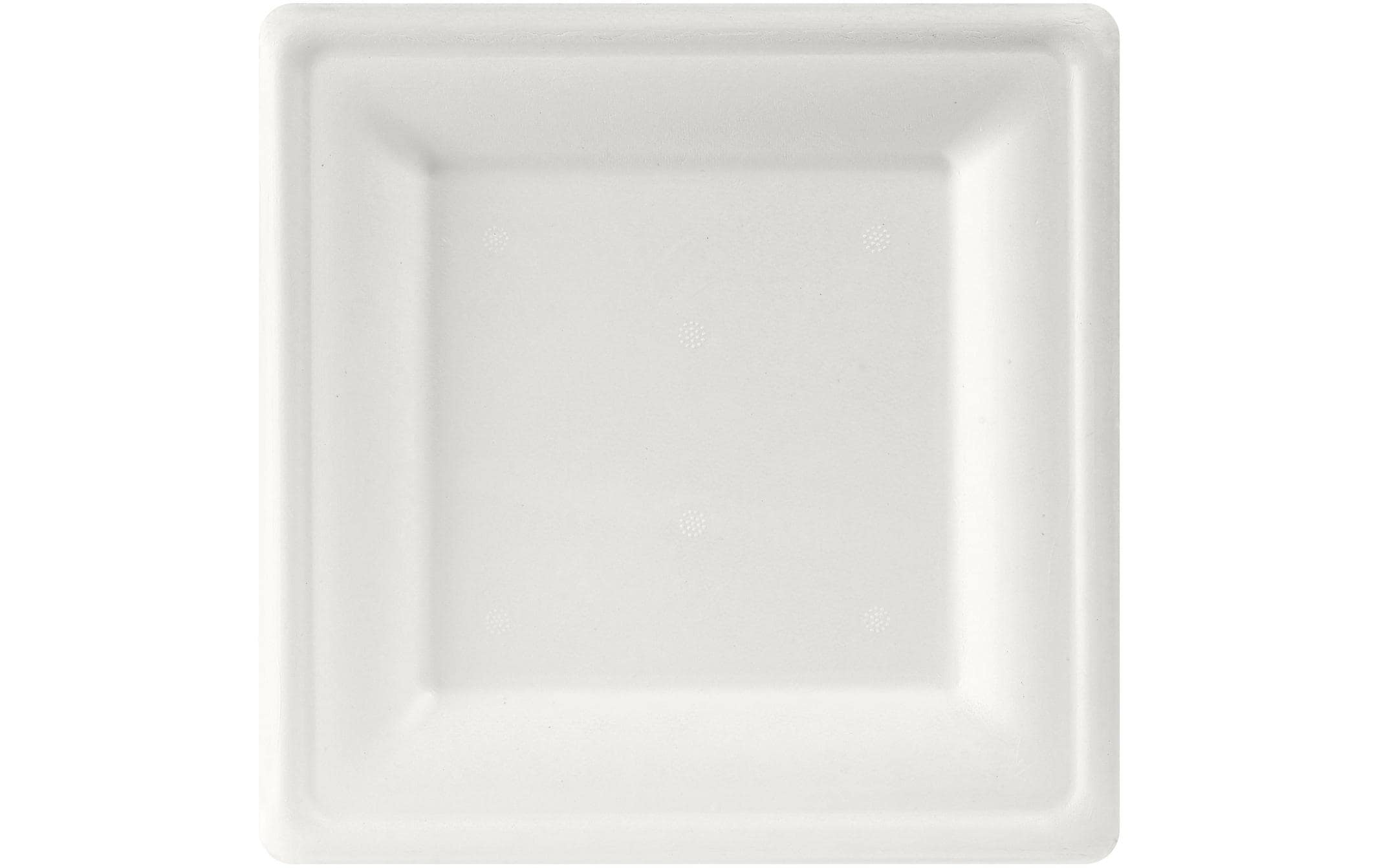 Duni Einwegteller 20 x 20 cm 50 Stück, Weiss