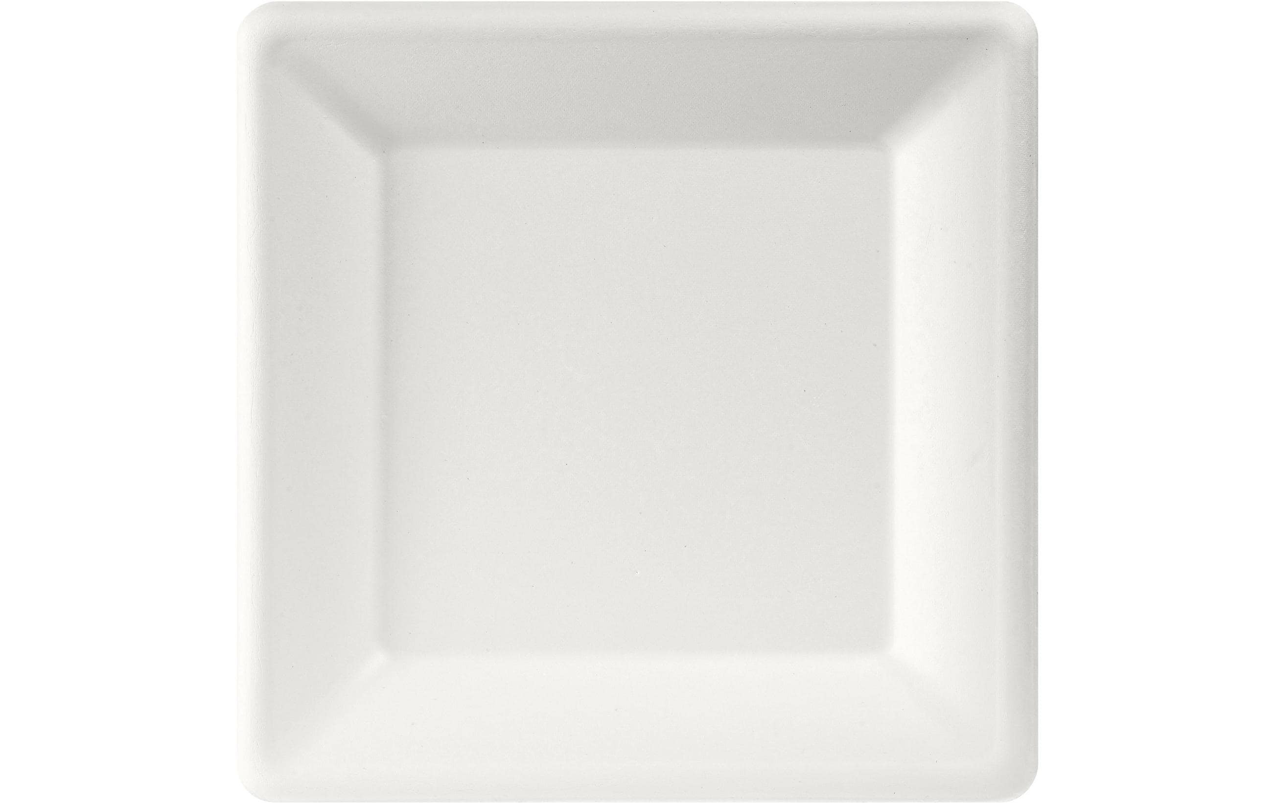 Duni Einwegteller 26 x 26 cm 50 Stück, Weiss
