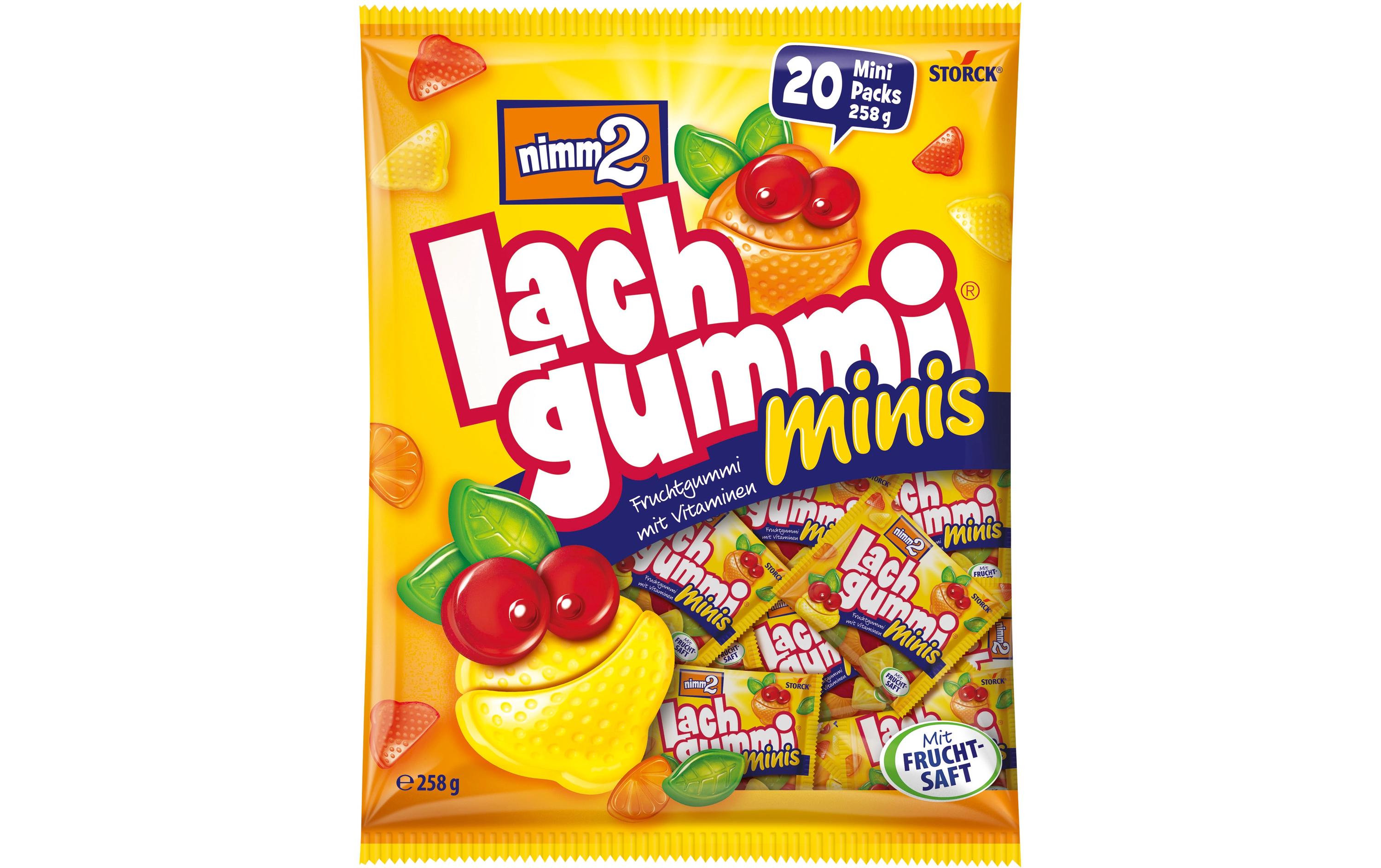 Storck Nimm2 Lachgummi Minis 258 g