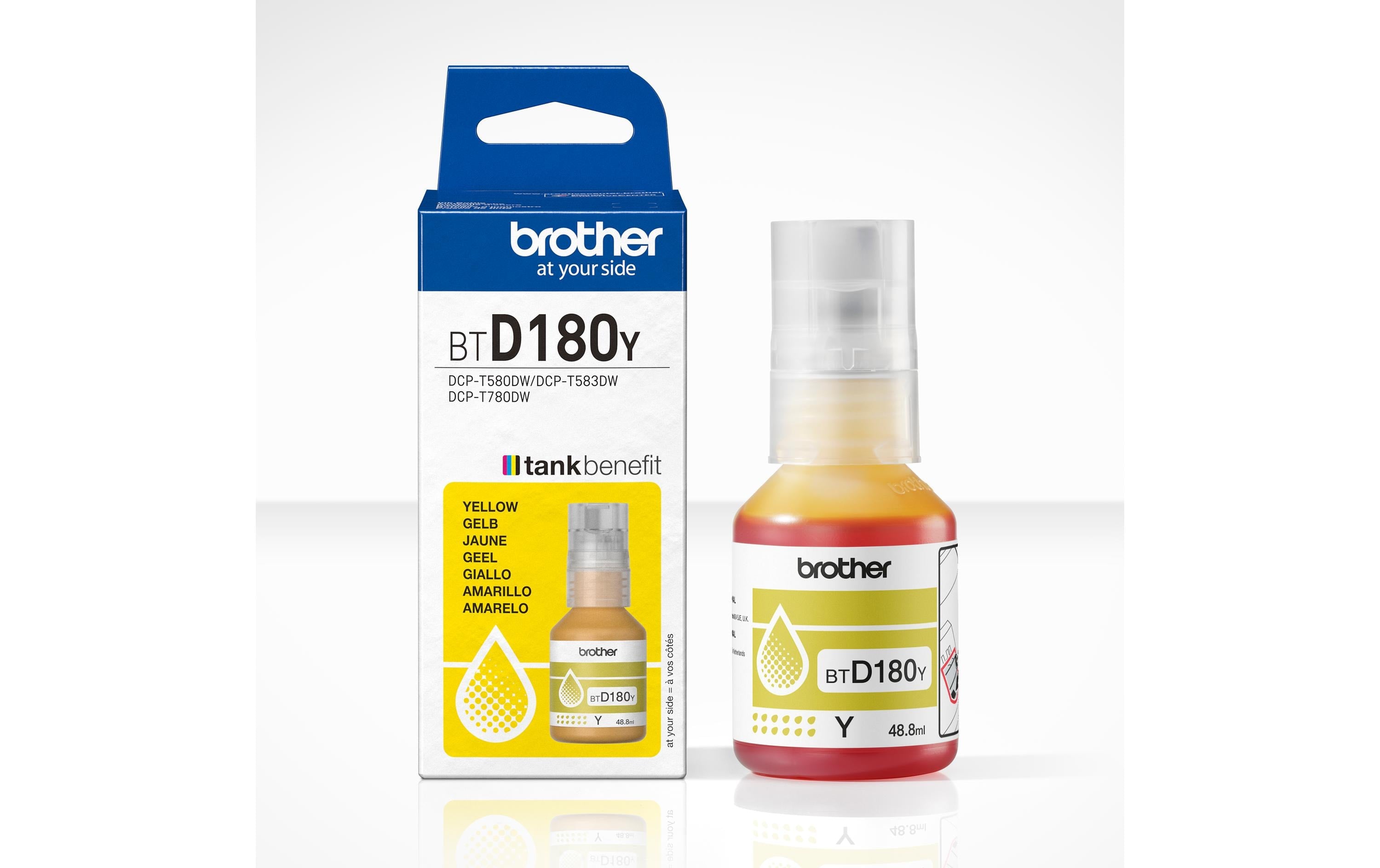 Brother Tinte BTD180Y Yellow