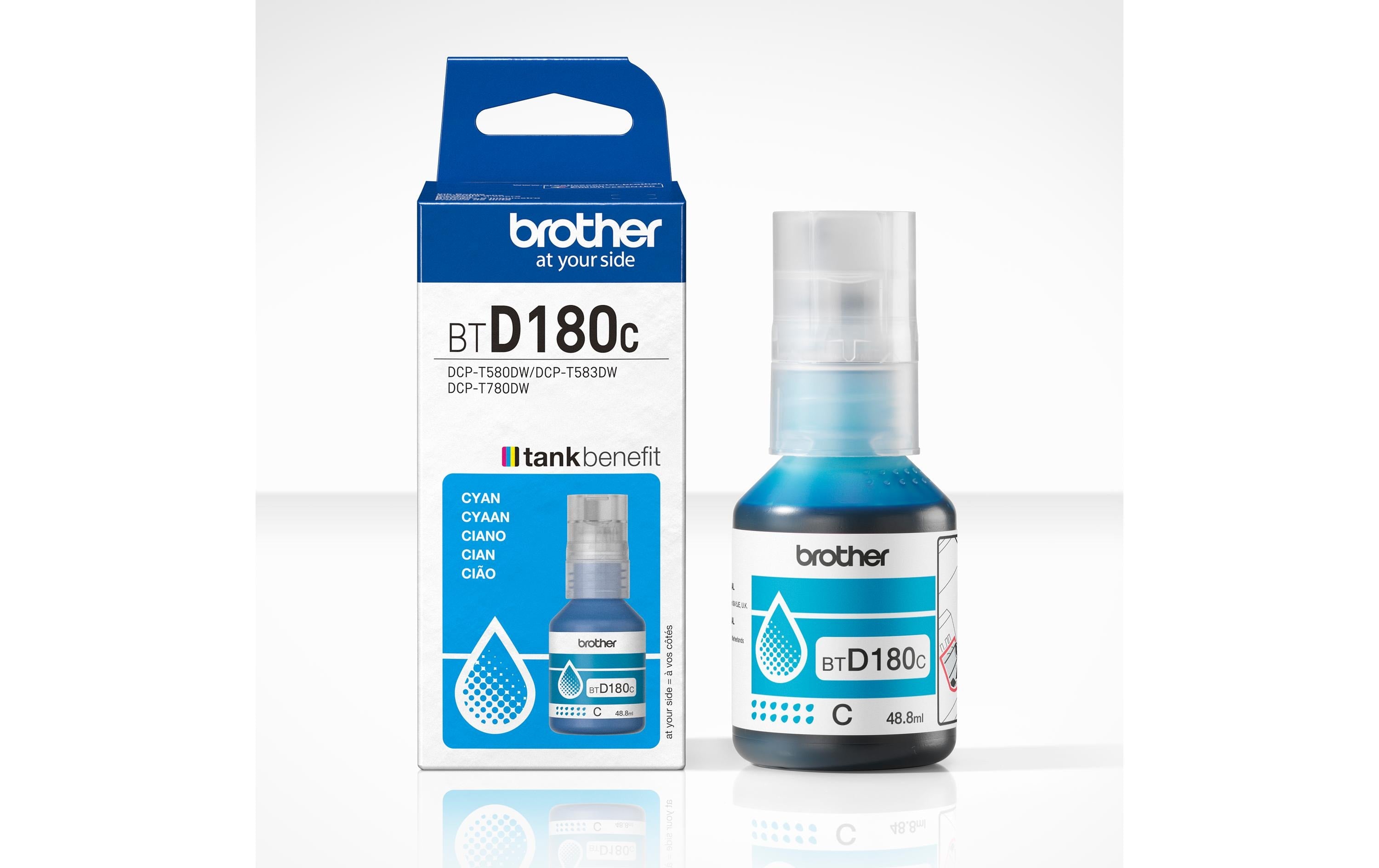 Brother Tinte BTD180C Cyan