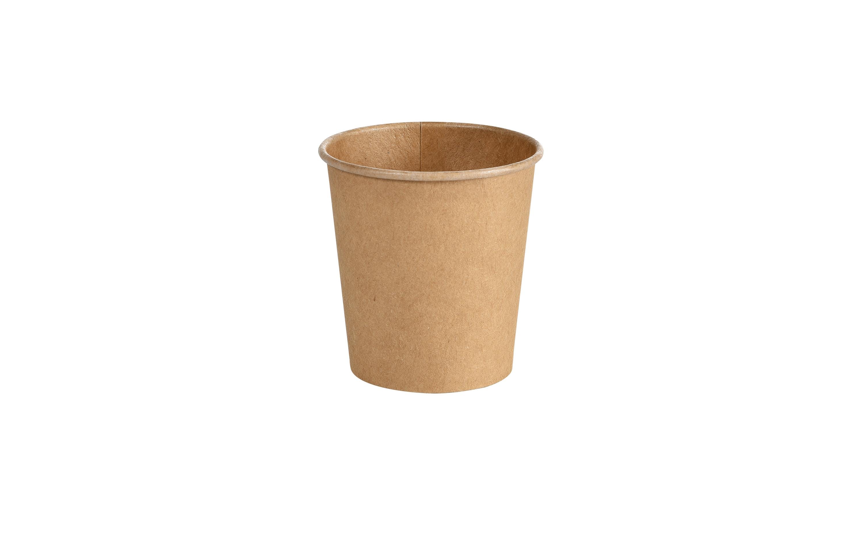 Duni Einwegbecher 12 cl 50 Stück, Braun