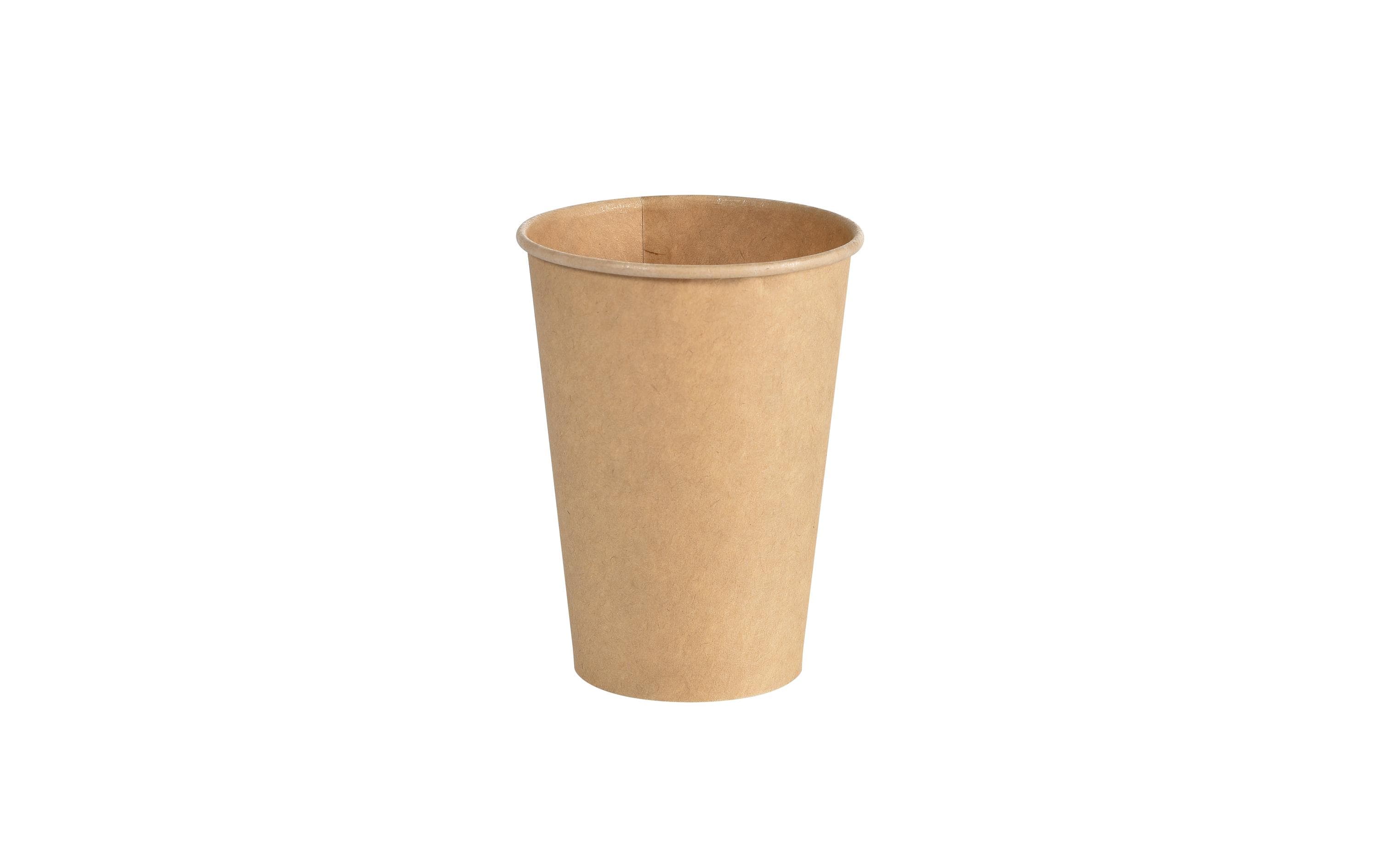 Duni Einwegbecher 21 cl, 50 Stück, Braun