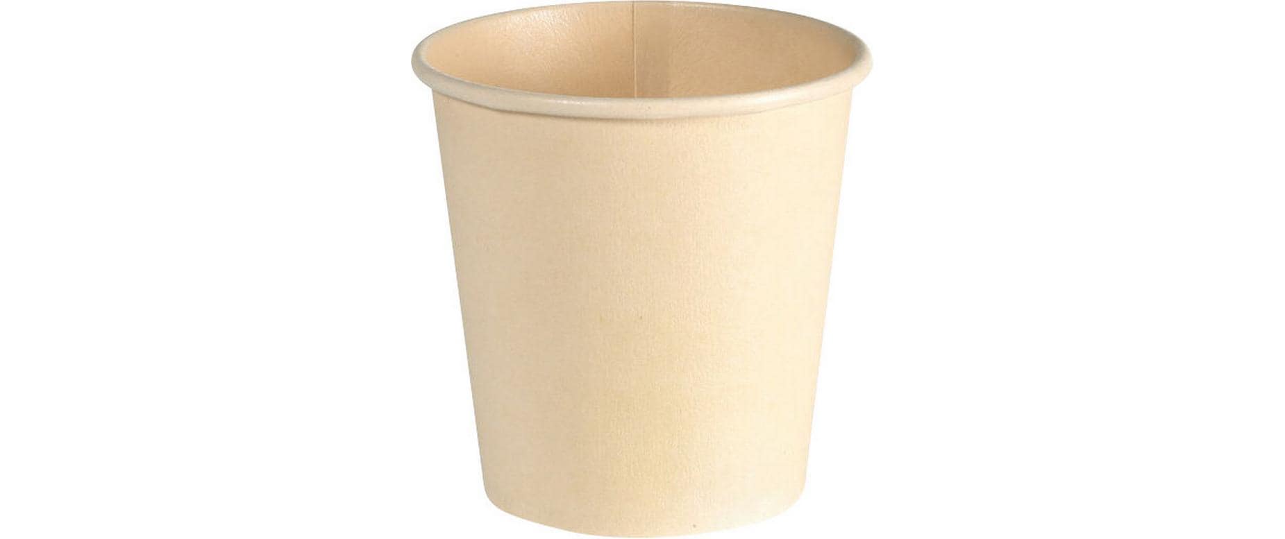 Duni Einwegbecher Sweet Cup 12 cl, 50 Stück, Natur