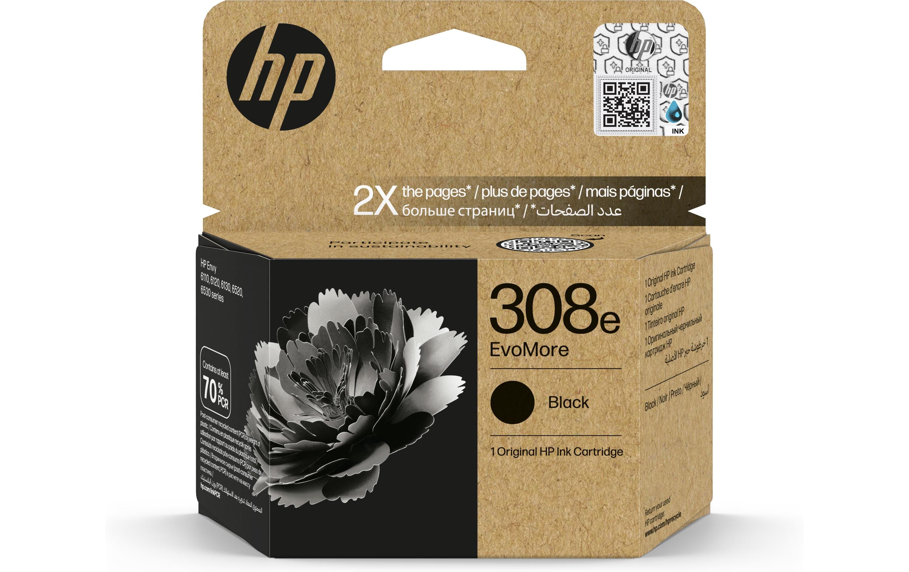 HP Nr. 308e EvoMore (7FP22UE) Black
