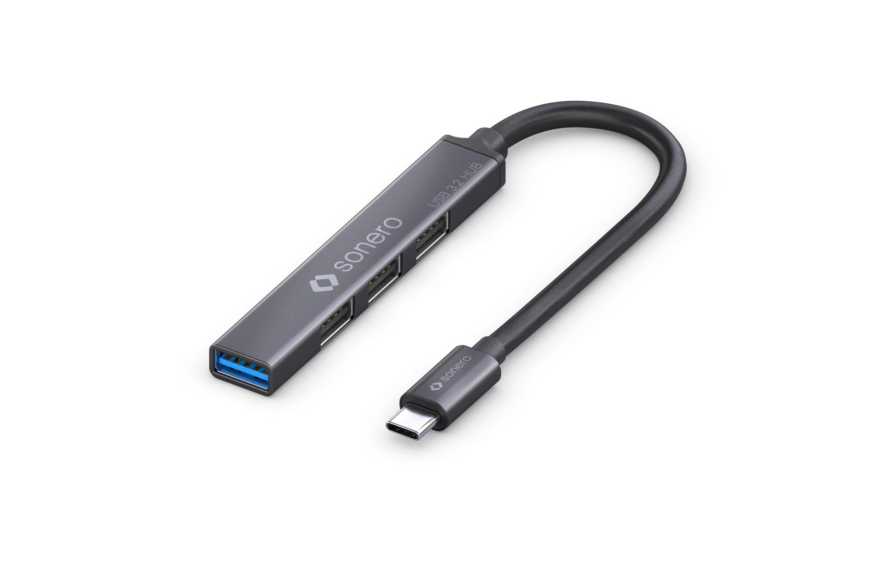 sonero USB-Hub 1x USB-A 3.2, 3x USB-A  2.0 0.15 m