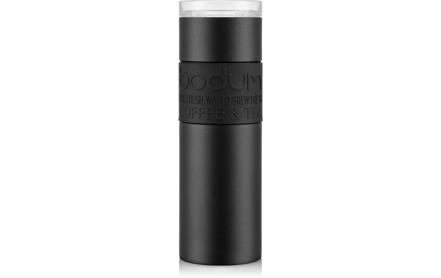 Bodum Travel Mug Doppelwandig Schwarz, 0.6 l