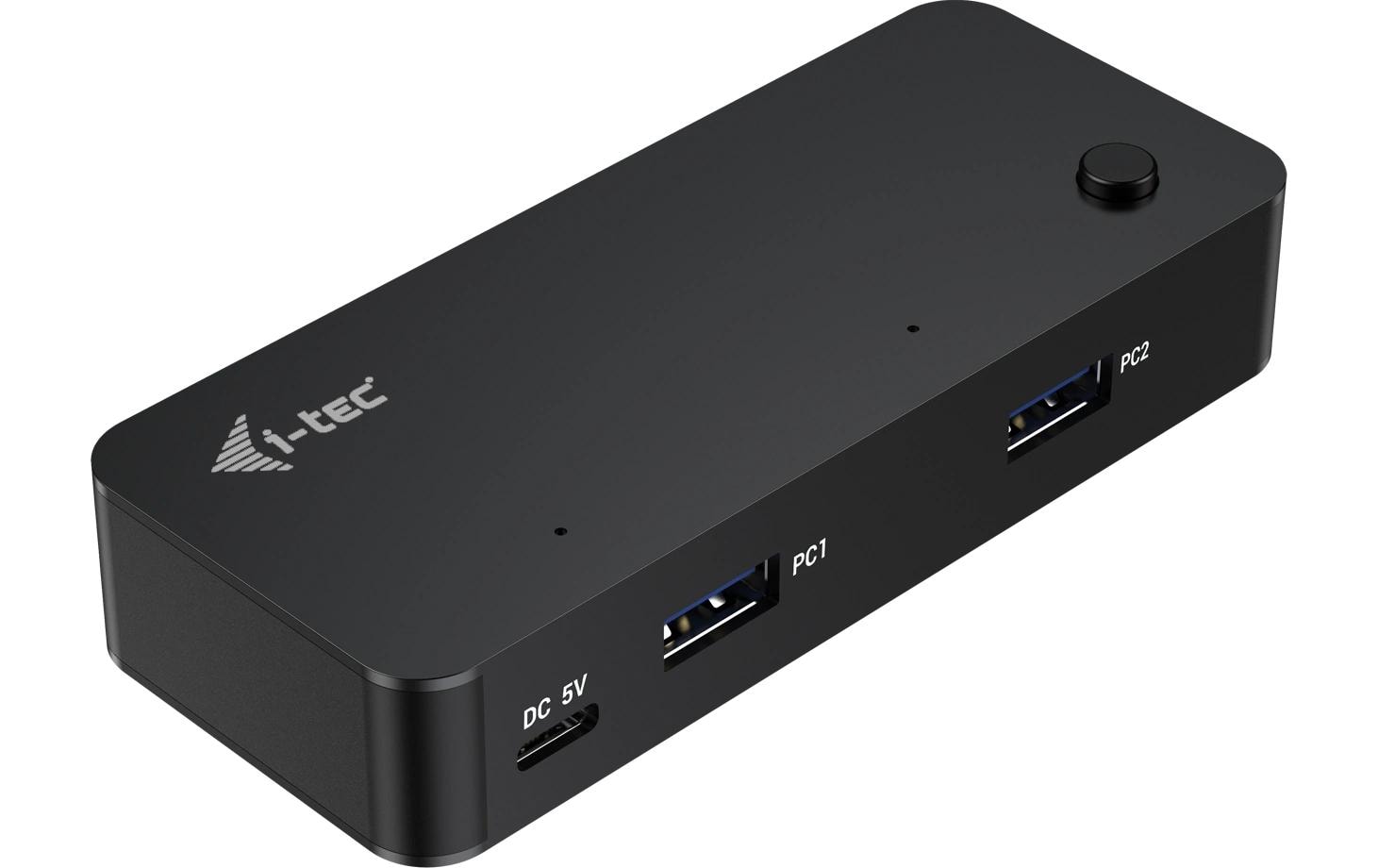 i-tec USB-Hub Universal KVM 2x USB-C + 2x USB-A 3.0
