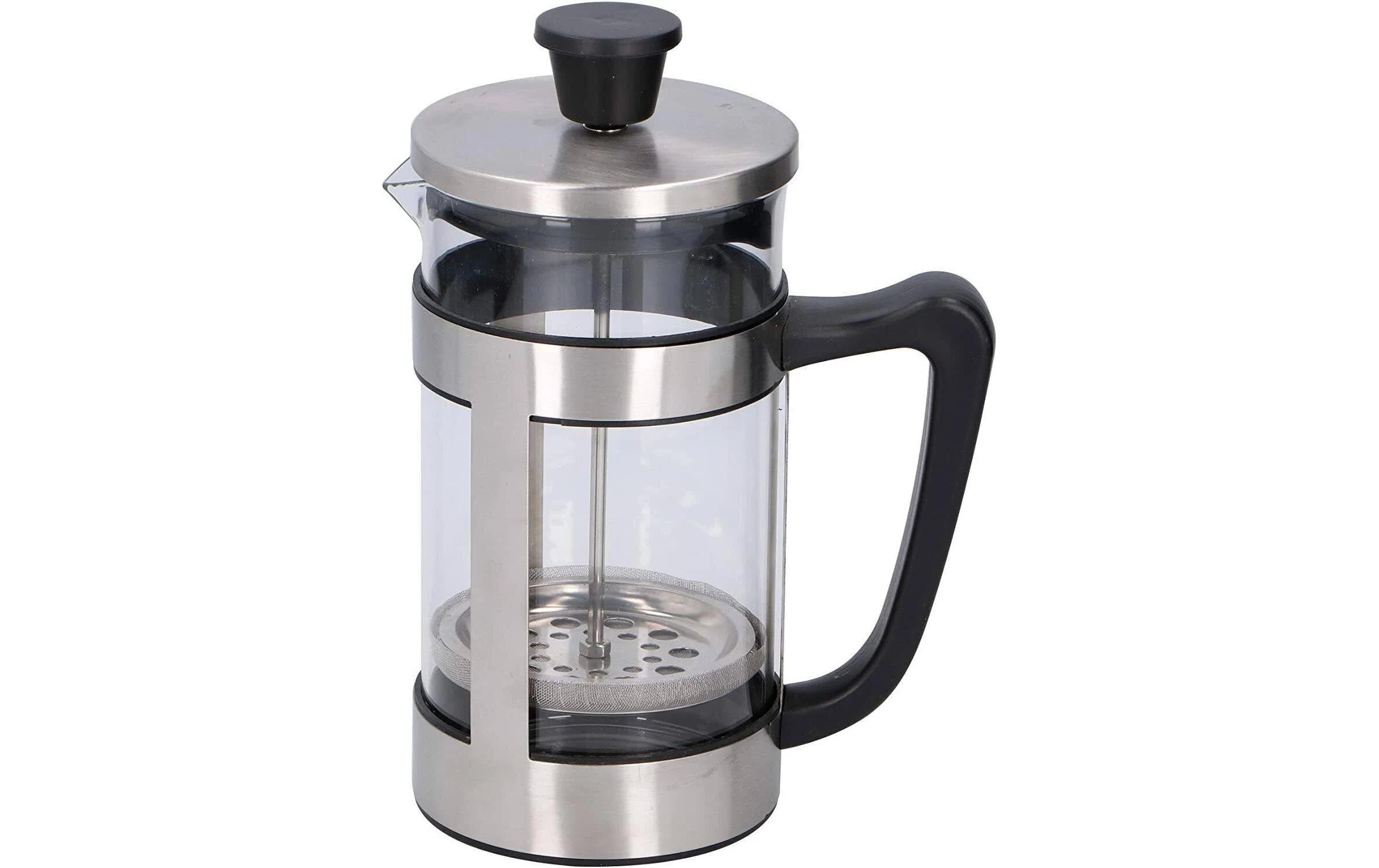 alpina Kaffeebereiter 1 l, Schwarz/Silber/Transparent