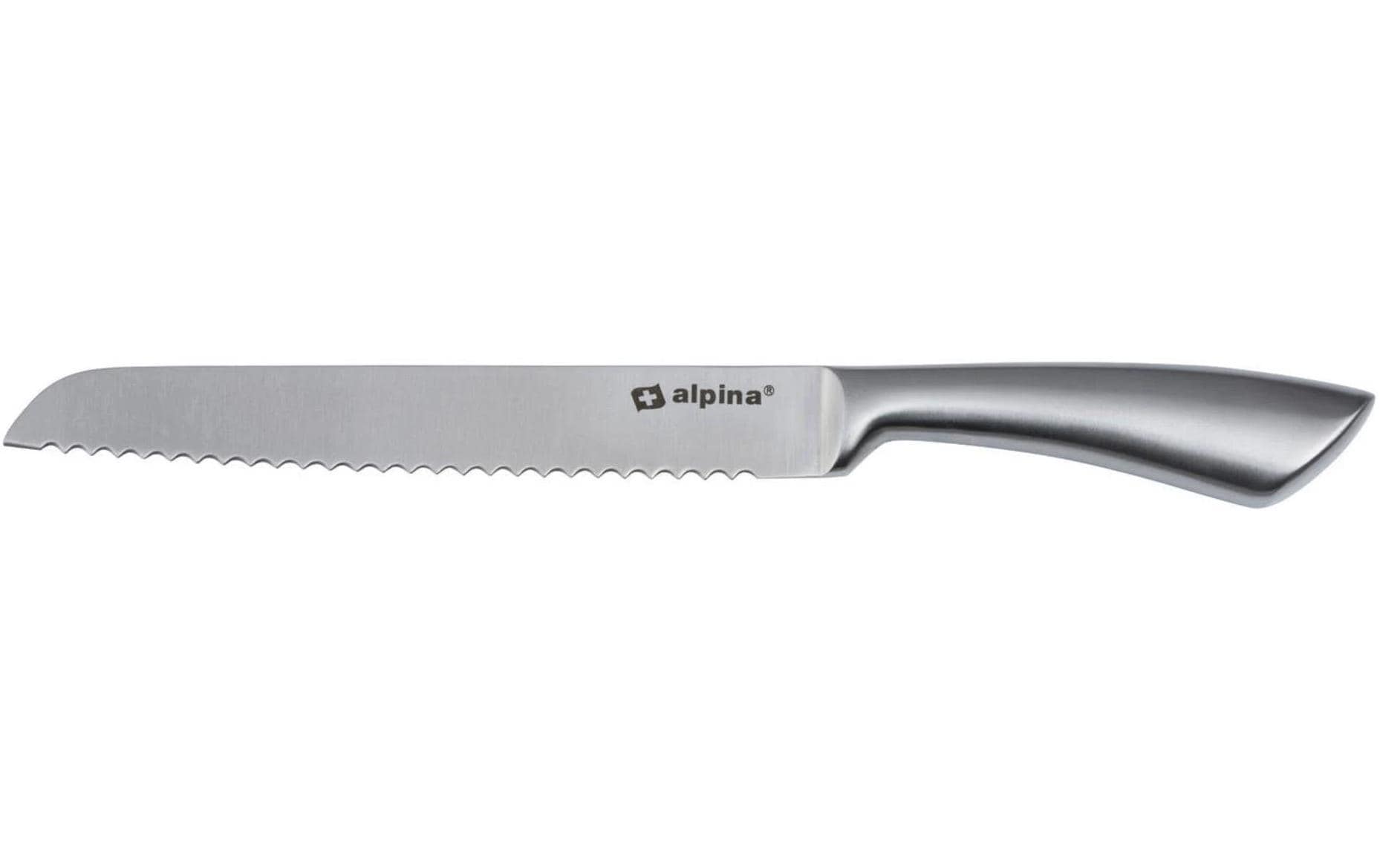 alpina Brotmesser 33.5 cm, Silber