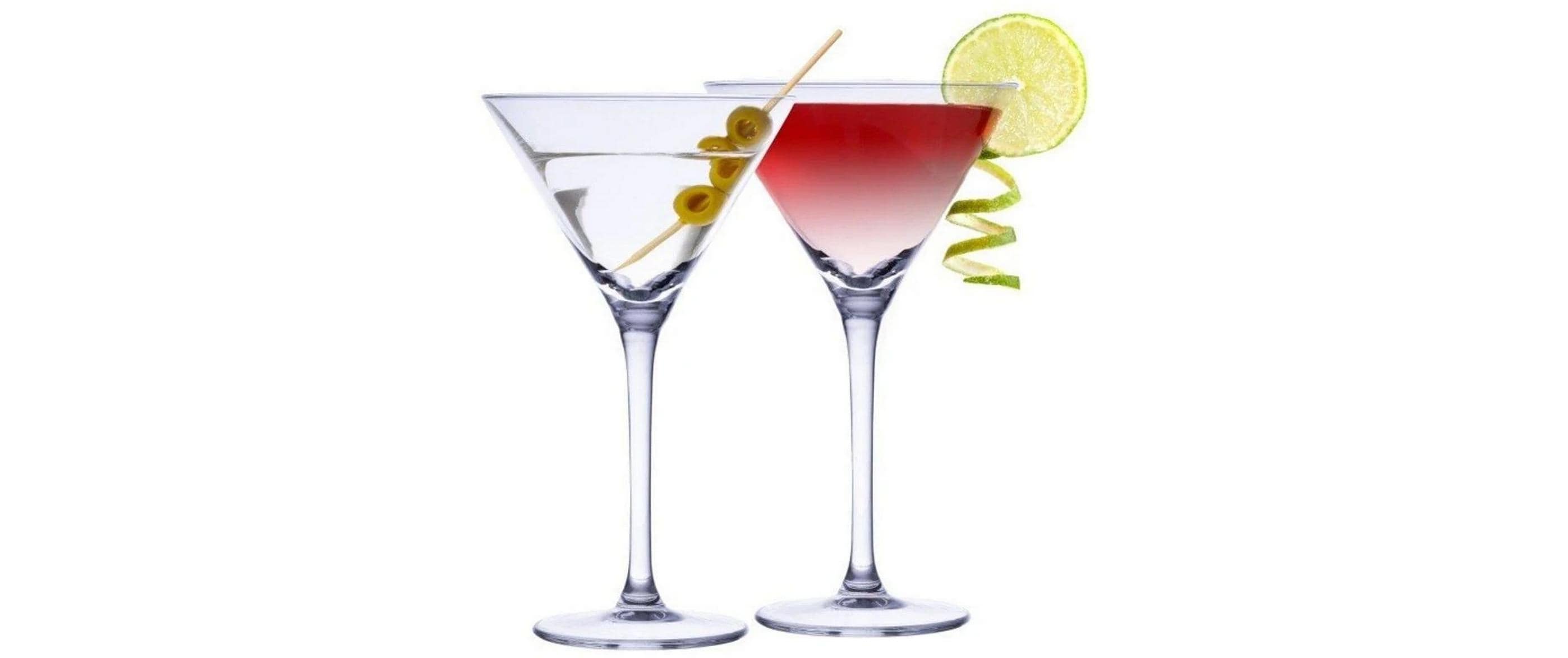 alpina Martini-Gläser 220 ml, 4 Stück, Klar