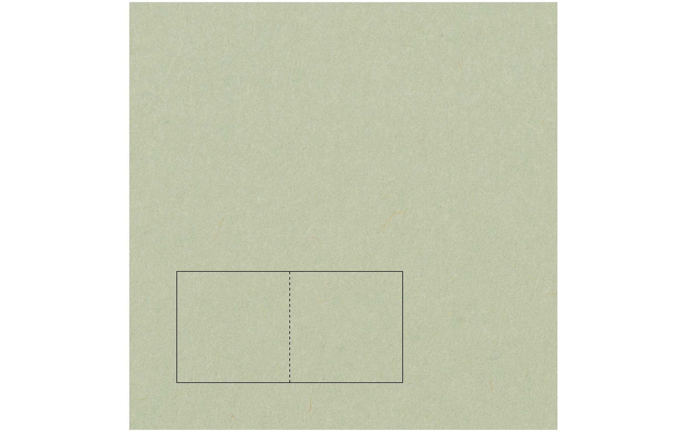 Rico Design Paper Poetry Essentials Karte Lindgrün