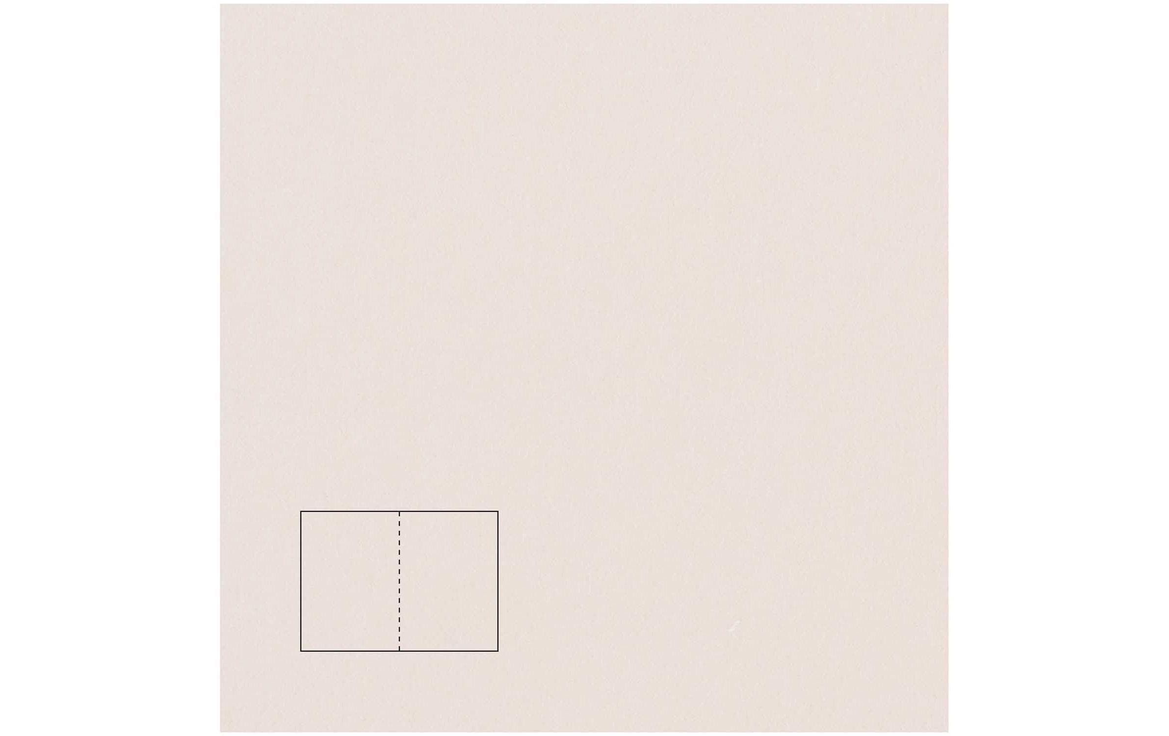Rico Design Paper Poetry Essentials Klappkarte A6, Sand