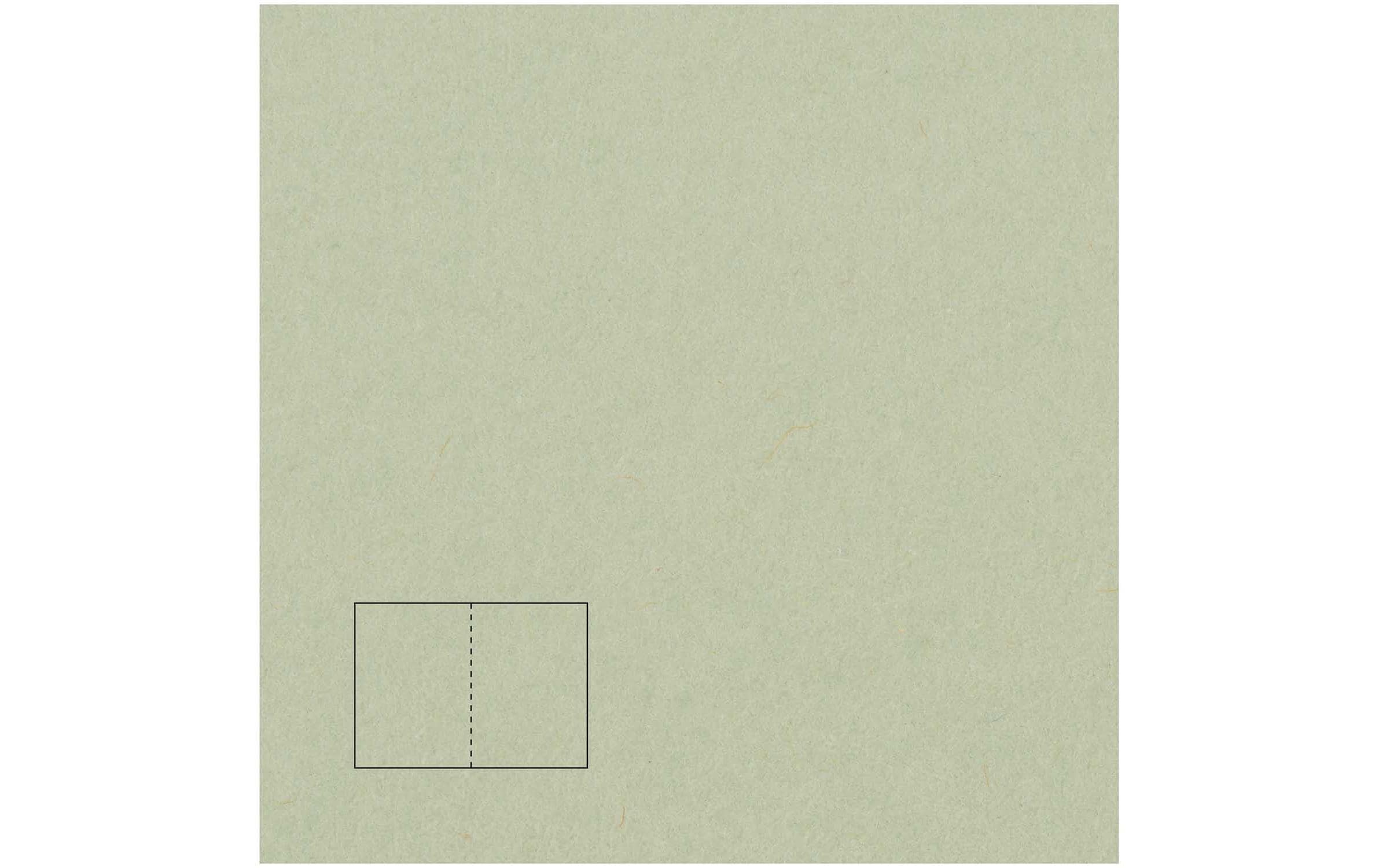 Rico Design Paper Poetry Essentials Klappkarte A6, Lindgrün