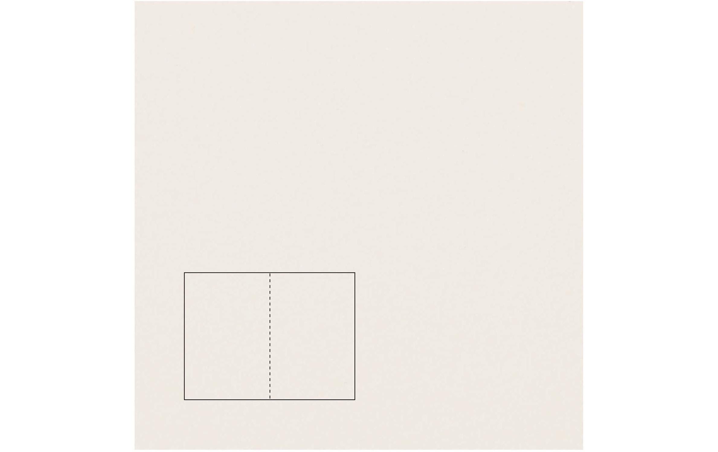 Rico Design Paper Poetry Essentials Klappkarte A5, Elfenbein