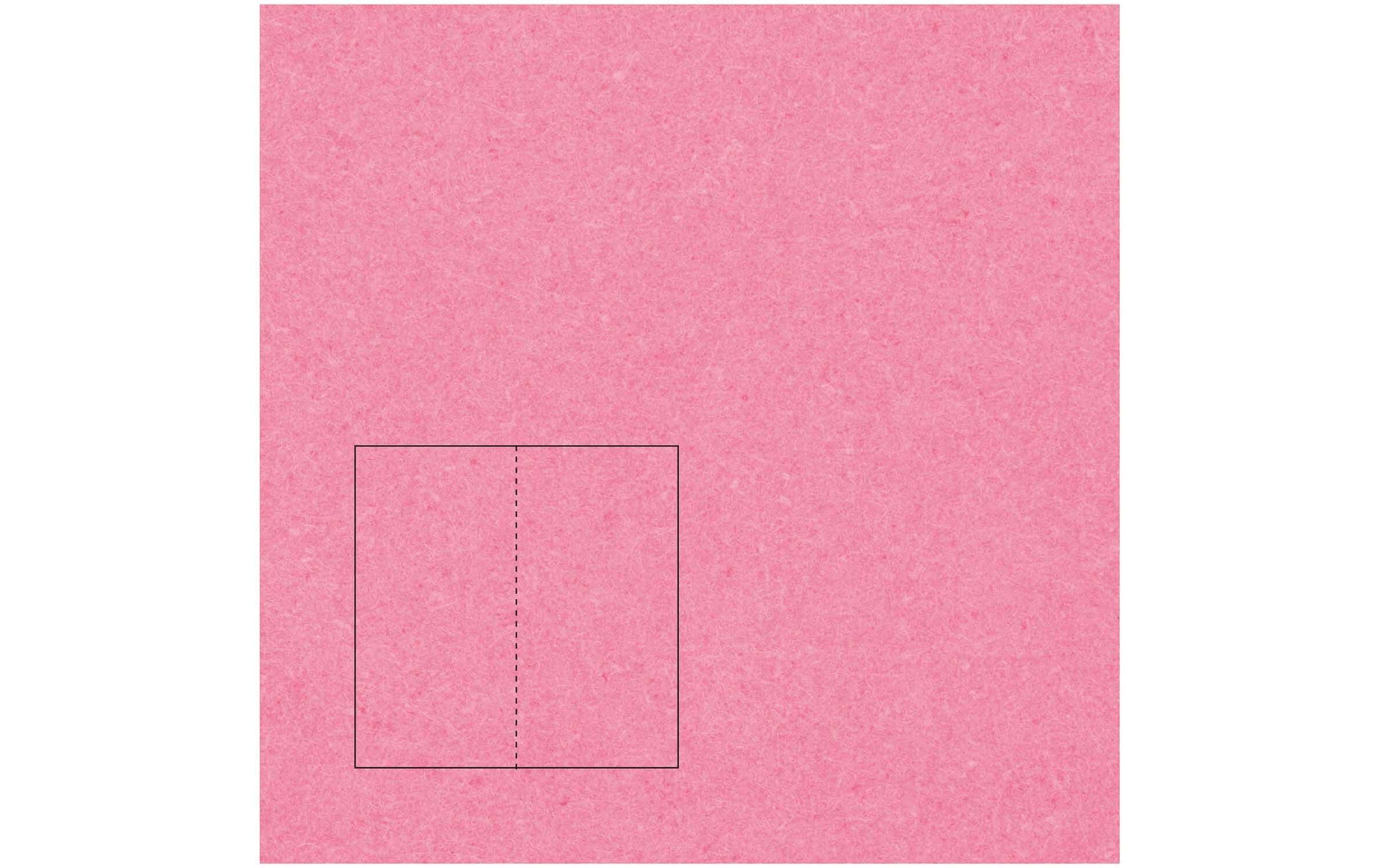 Rico Design Paper Poetry Essentials DL Klappkarte lang A6, Pink