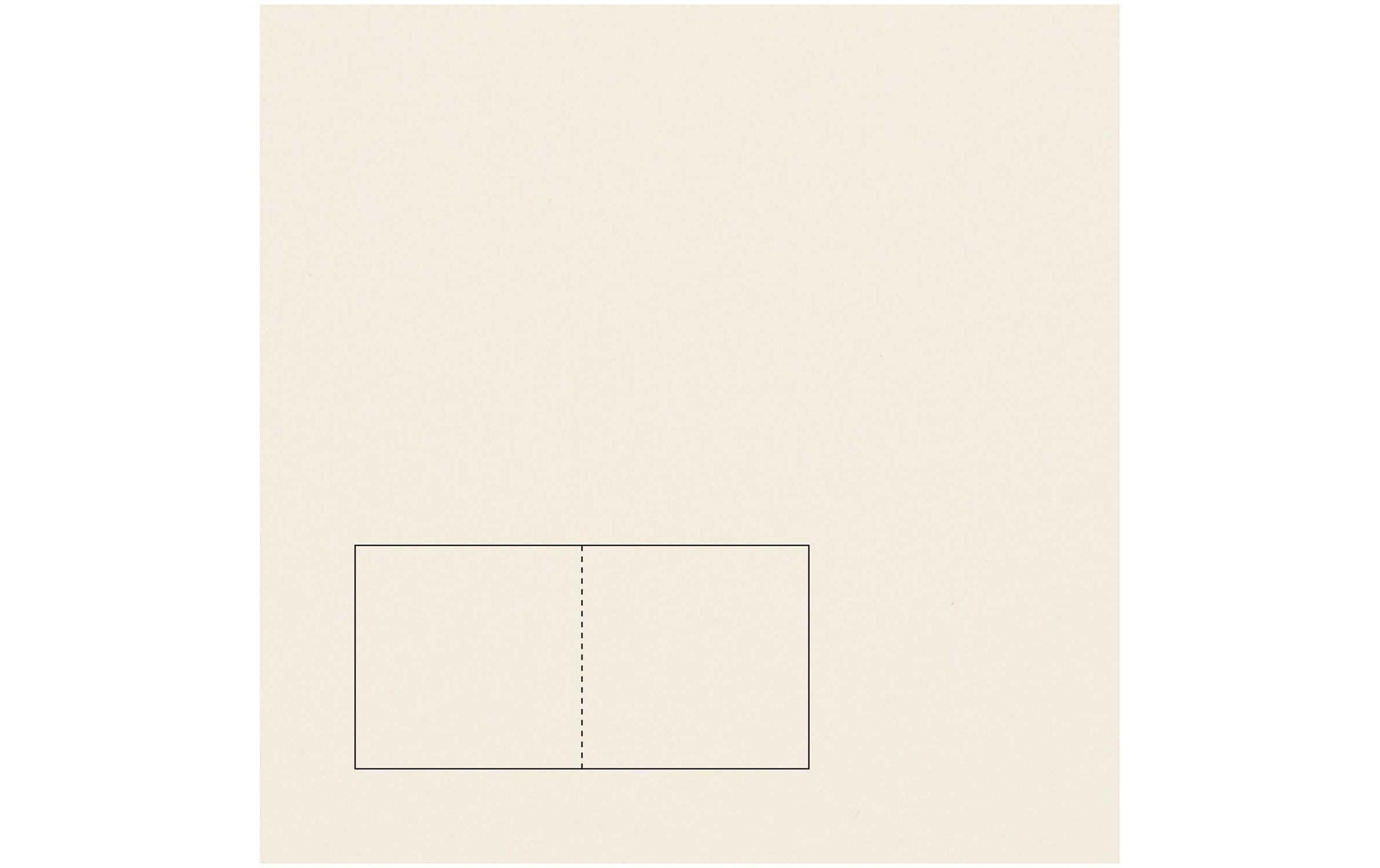 Rico Design Paper Poetry Essentials Q Karte Hellgelb