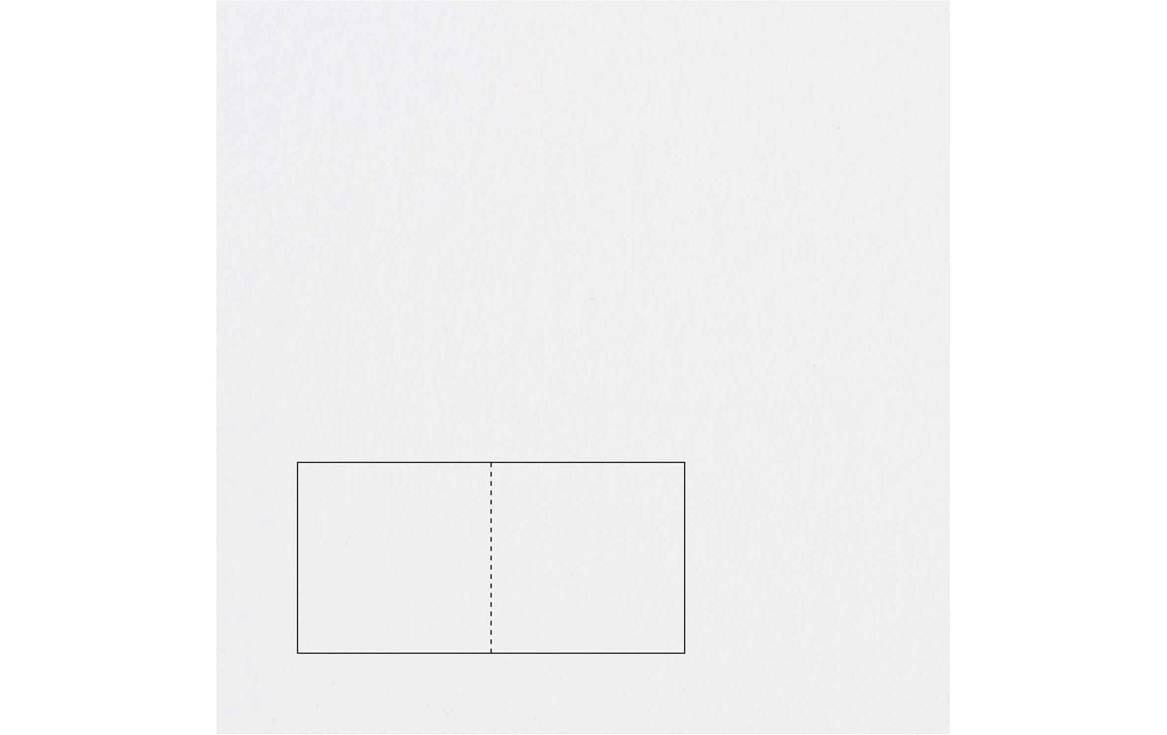 Rico Design Paper Poetry Essentials Karte Hochweiss