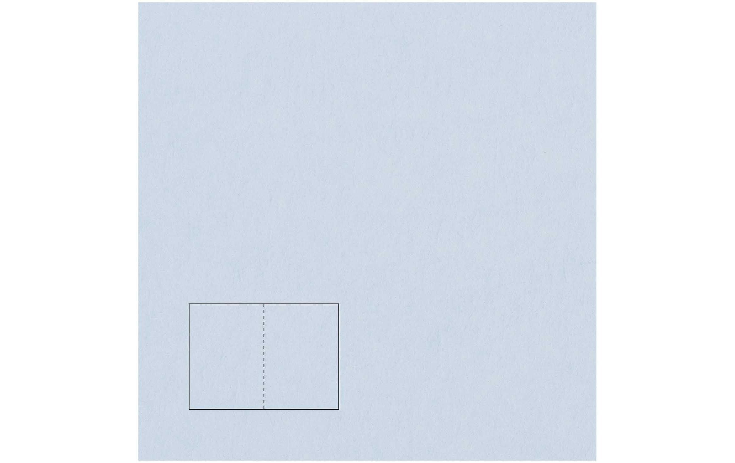 Rico Design Paper Poetry Essentials B6 Klappkarte Hellblau