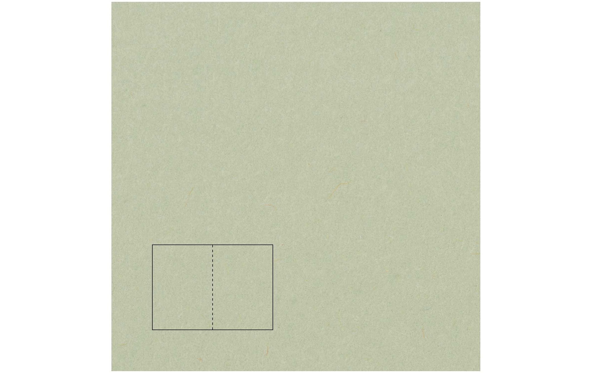 Rico Design Paper Poetry Essentials B6 Klappkarte Lindgrün