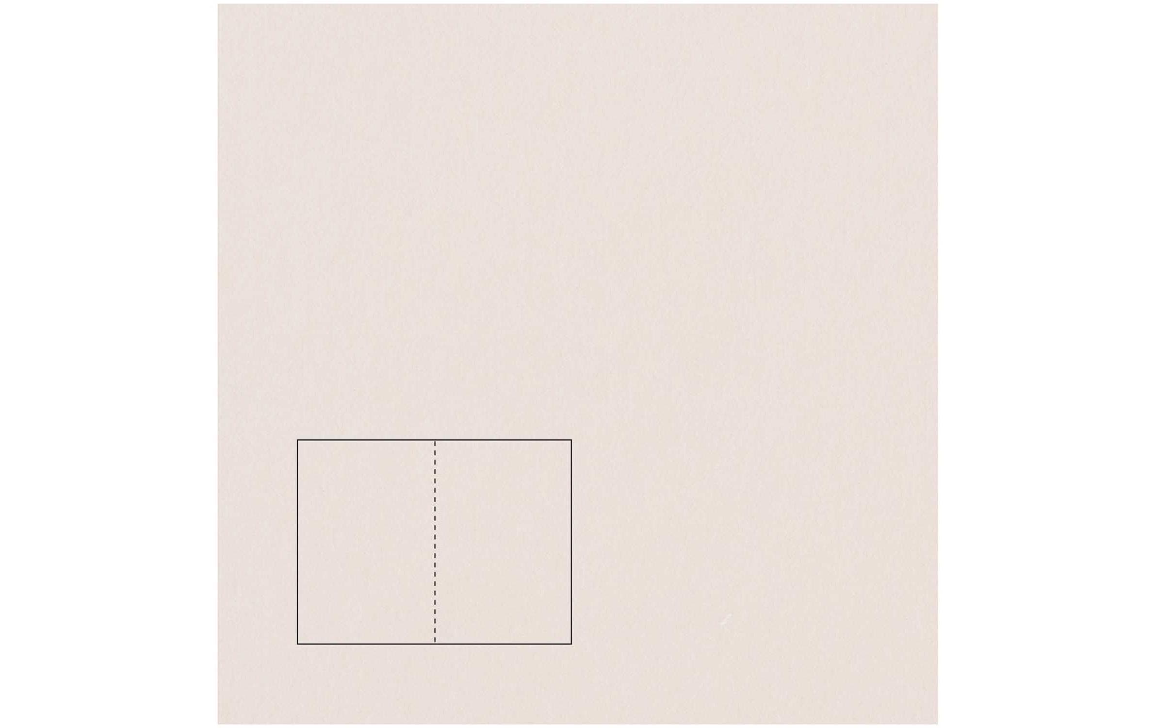Rico Design Paper Poetry Essentials Klappkarte A5, Sand