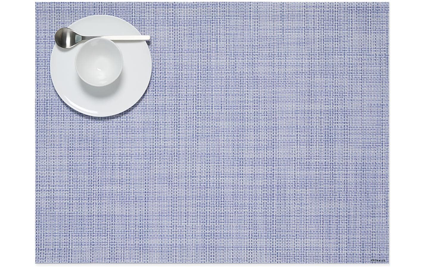 Chilewich Tischset Mini Basketweave, 36 cm x 48 cm, Periwinkle
