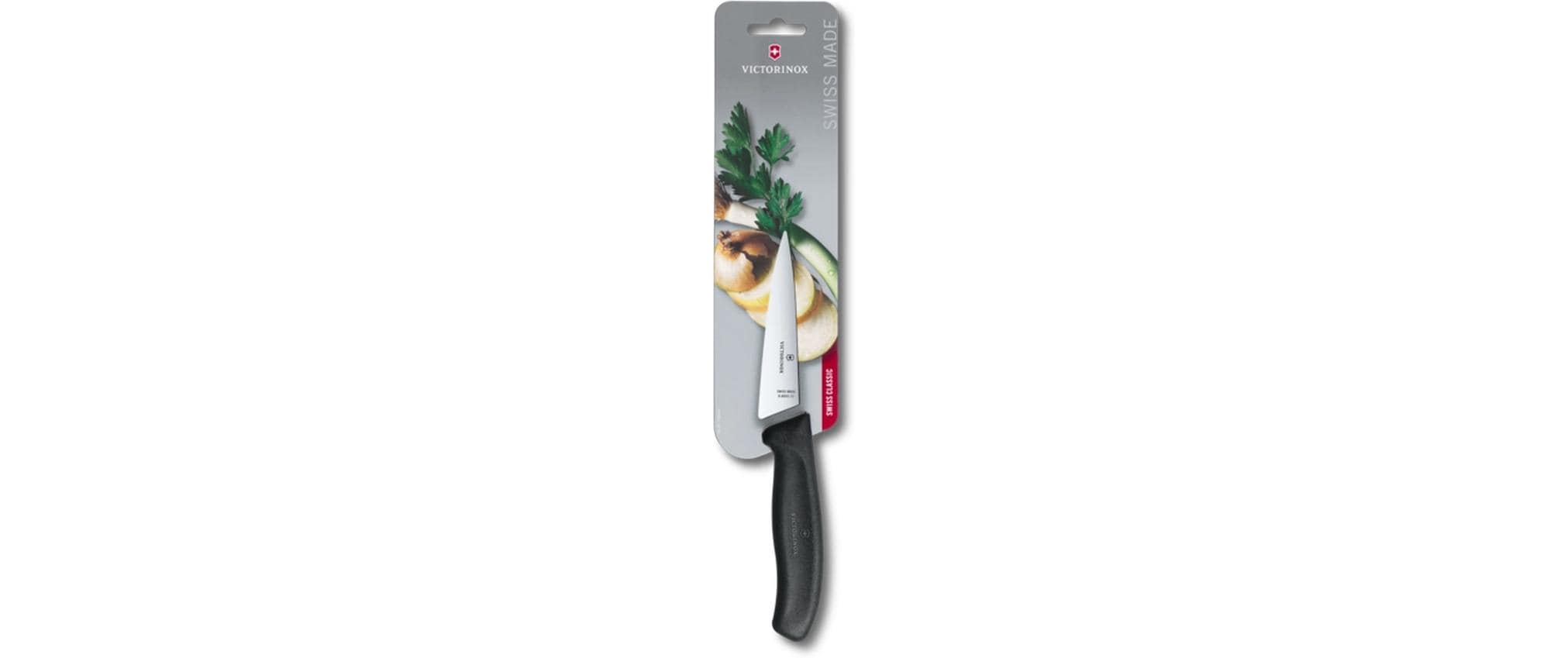 Victorinox Kochmesser Swiss Classic Schwarz, 12 cm