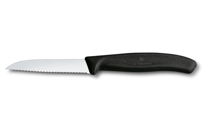 Victorinox Gemüsemesser Swiss Classic Schwarz, 8 cm