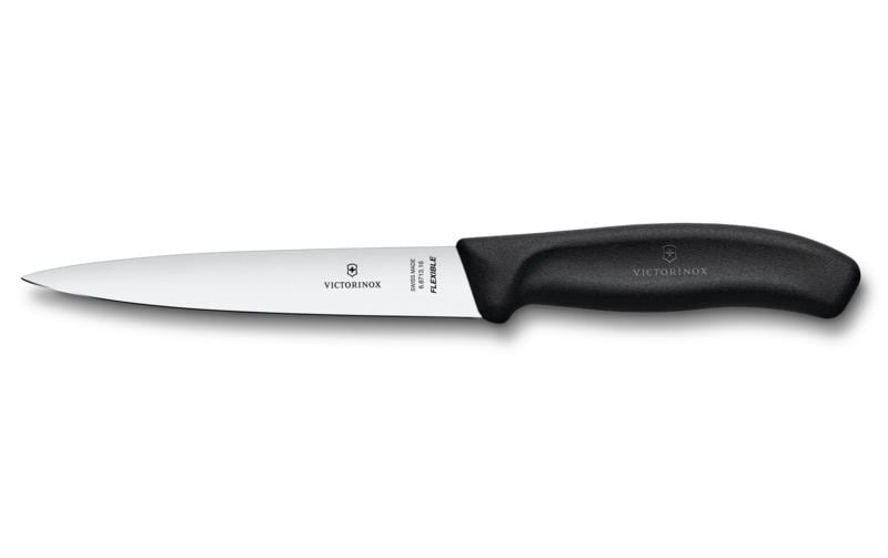 Victorinox Filetiermesser Swiss Classic Schwarz, 16 cm