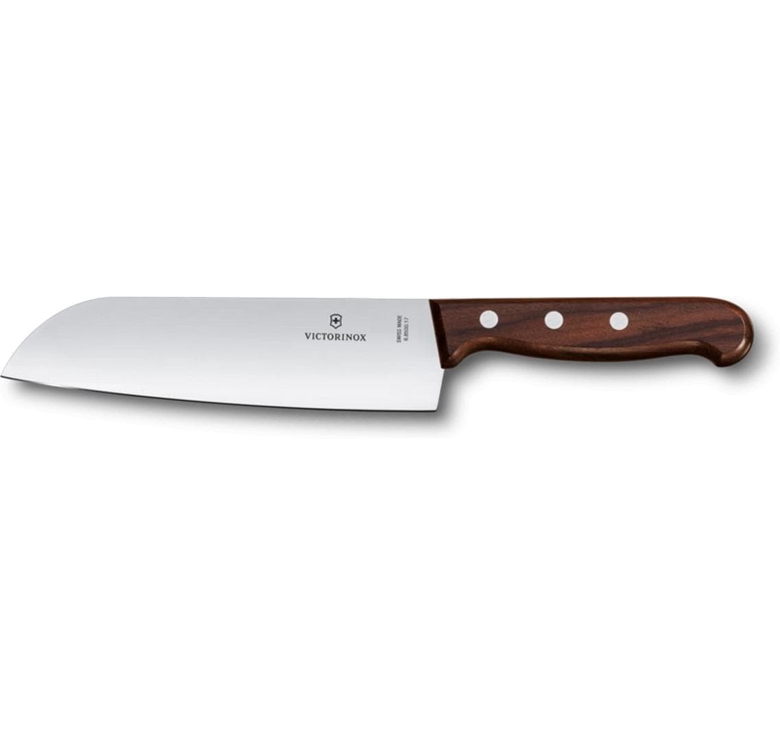 Victorinox Santokumesser Wood Braun, 17 cm