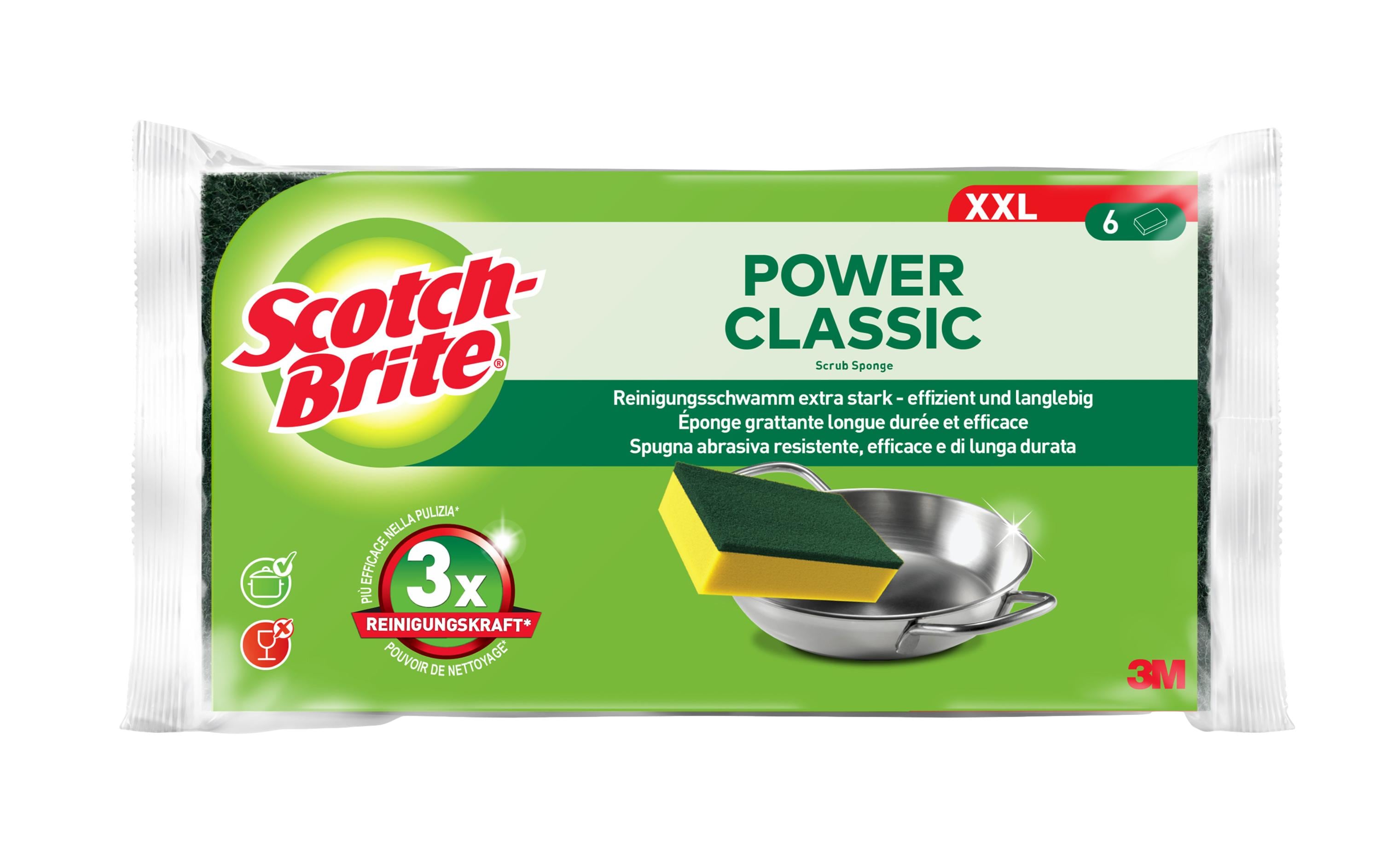 Scotch-Brite Schwamm Classic XXL 6 Stück