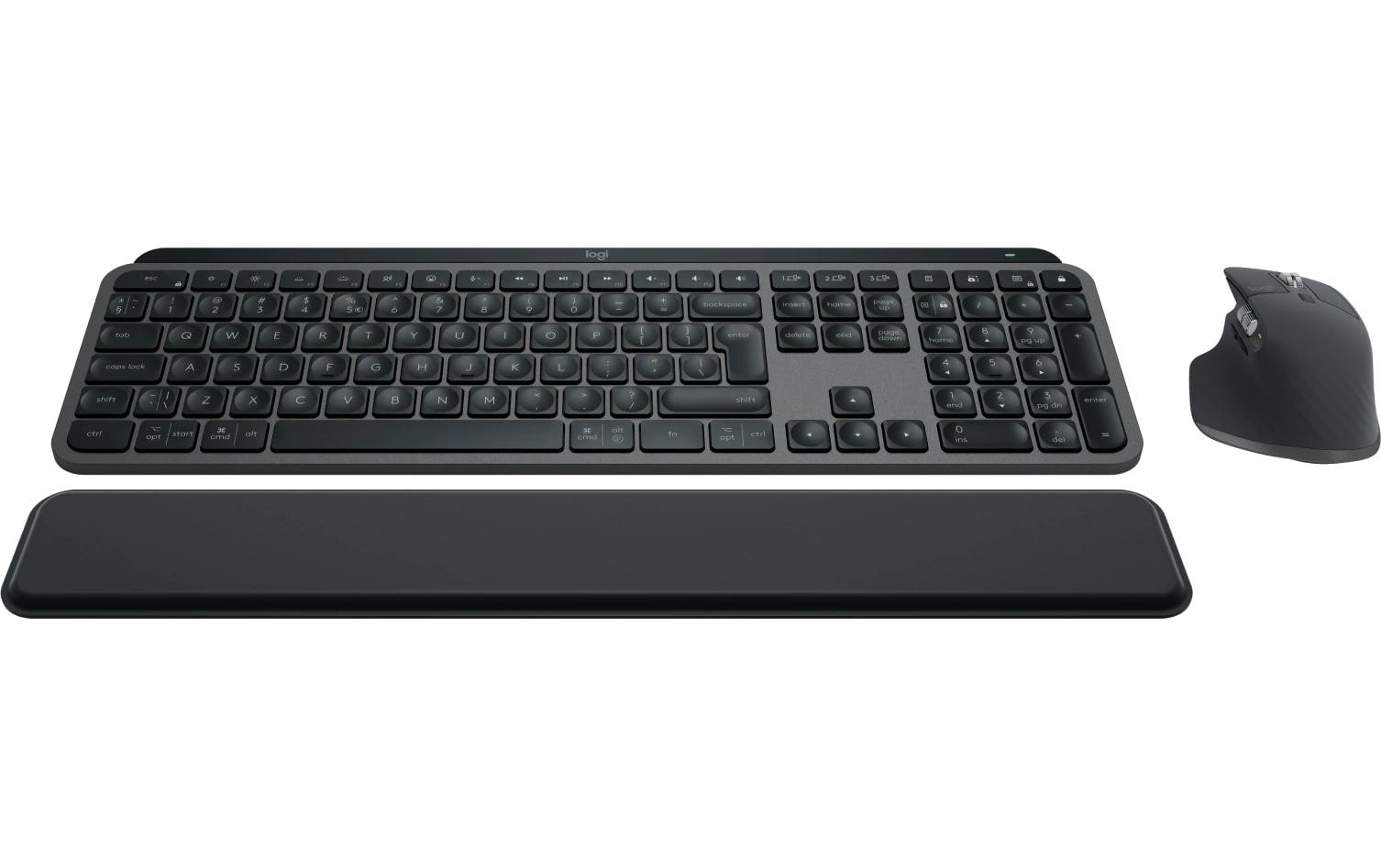 Logitech Tastatur-Maus-Set MX Keys Combo for Business 2. Gen US