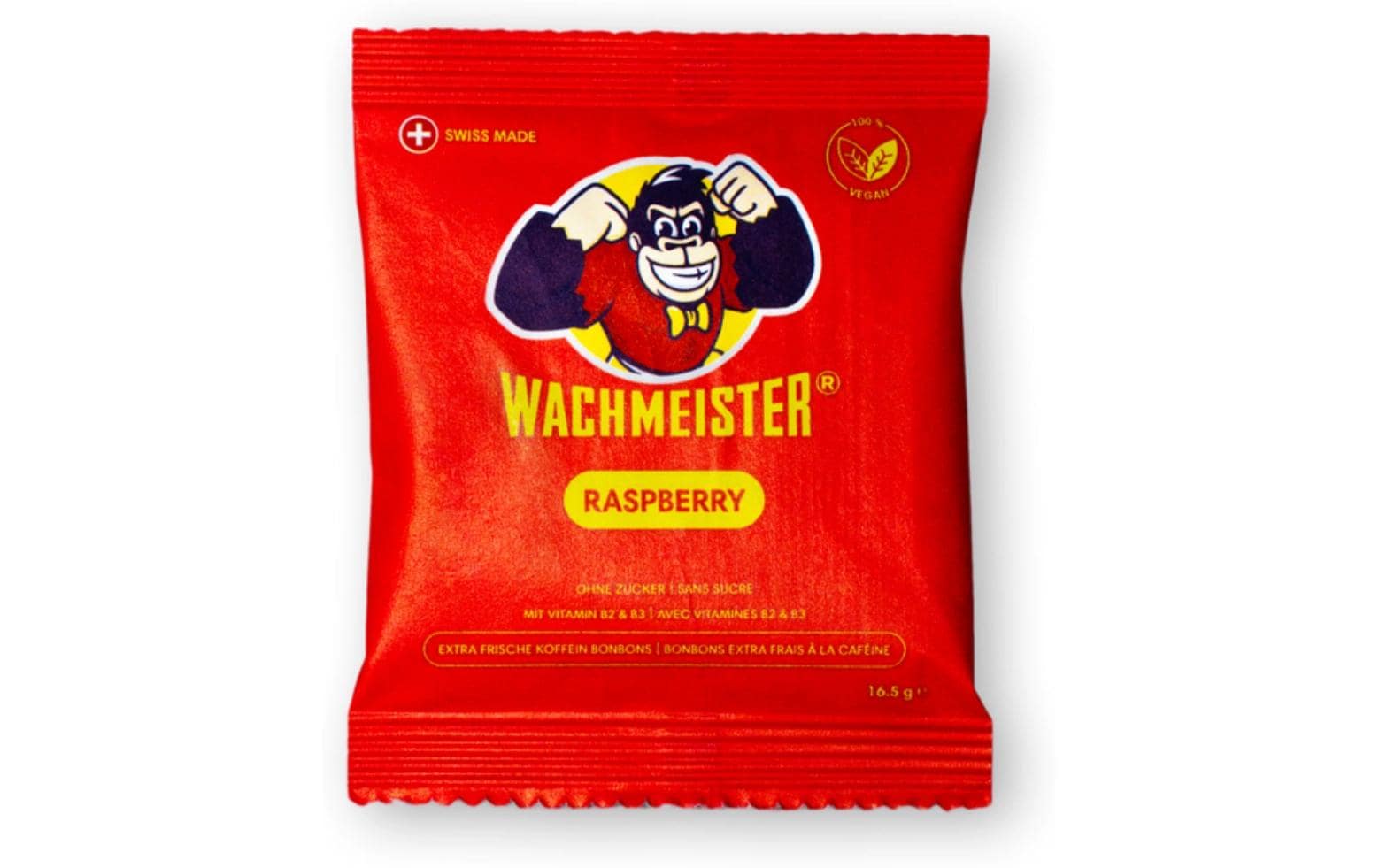 Wachmeister Koffein Bonbons Himbeere 16.5 g