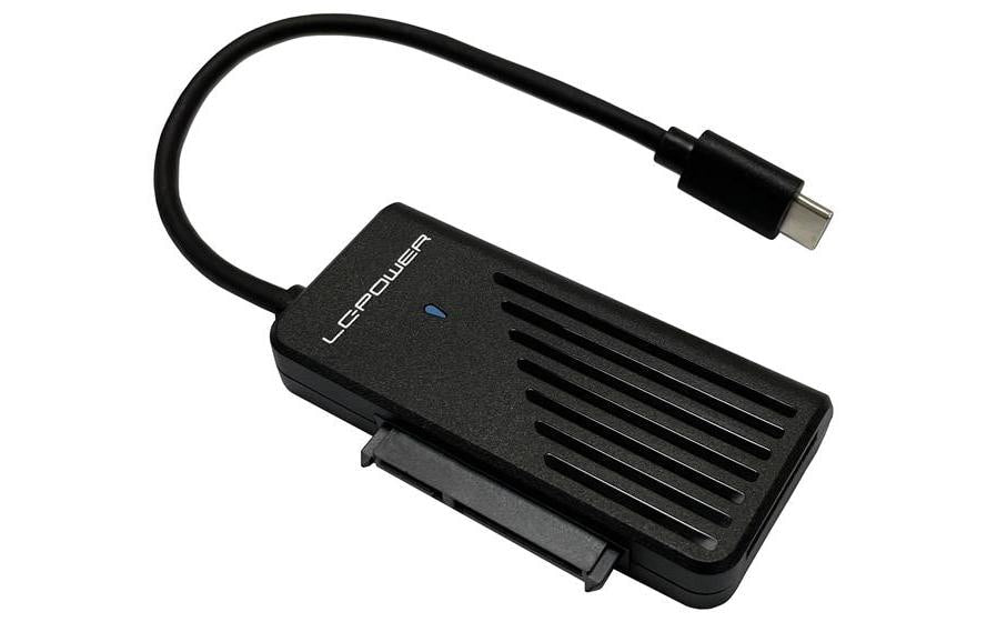 LC-Power USB 3.1 Adapter LC-ADA-USB-SATA-NVME USB-C Buchse - 12V-2x6