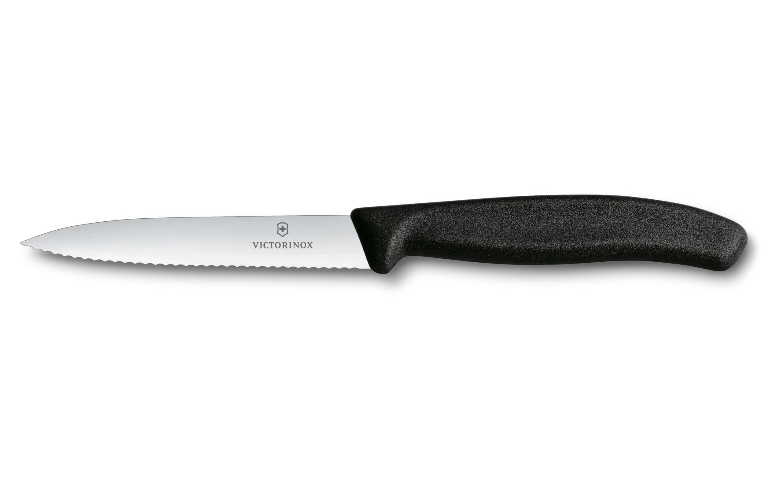 Victorinox Gemüsemesser Swiss Classic 6 Stück, Schwarz, 8 cm