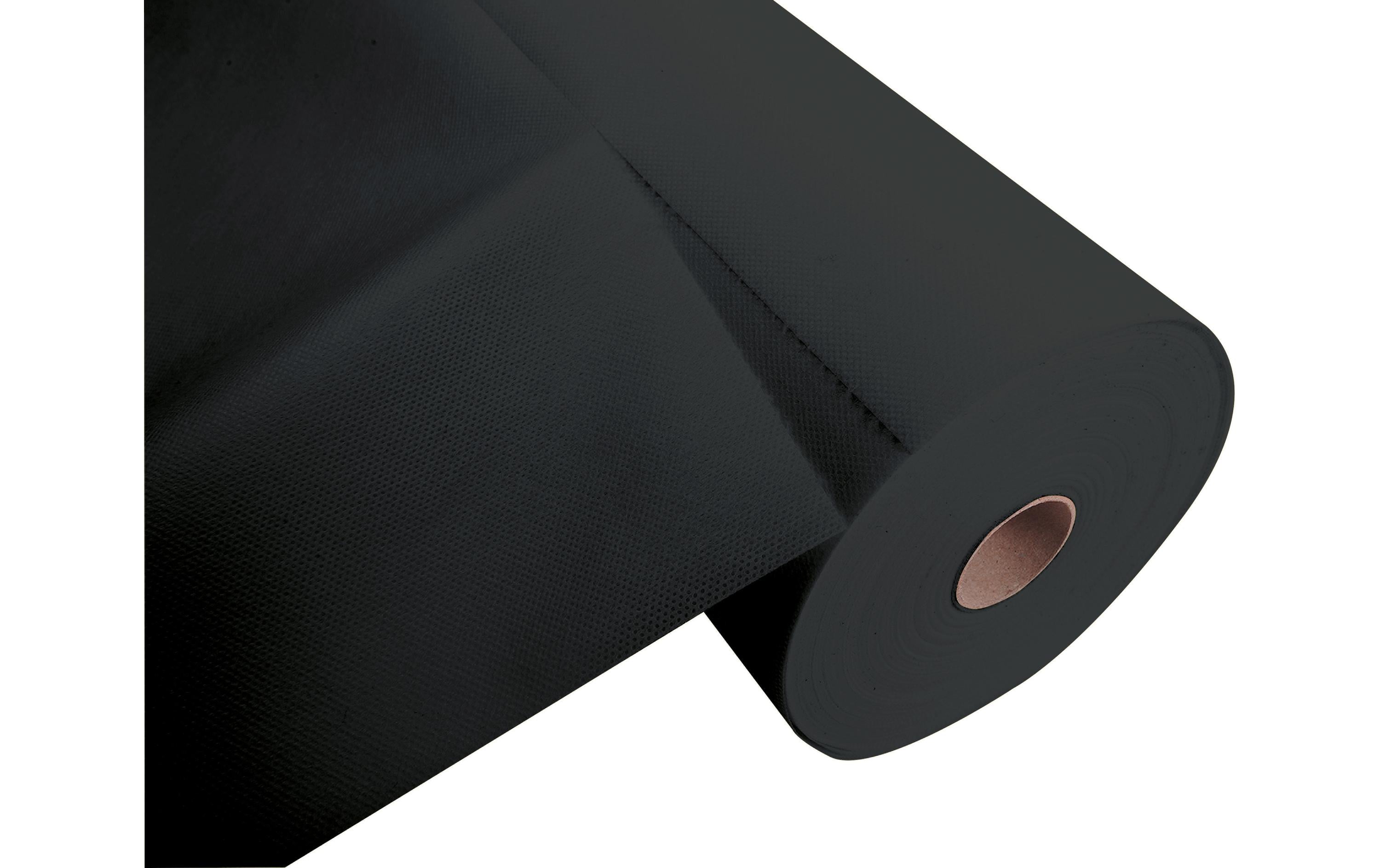 PRO nappe Tischläufer Tête-à-tête 40 cm x 4.8 m, Schwarz