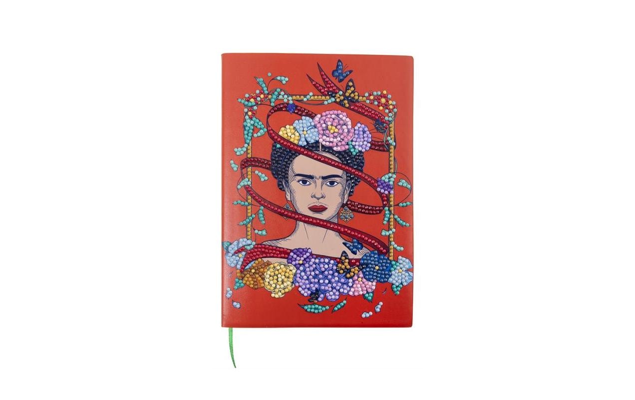 CRAFT Buddy Bastelset Frida Kahlo Crystal Art Planner