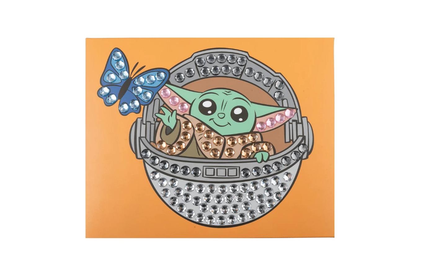 CRAFT Buddy Bastelset Grogu Crystal Art Junior