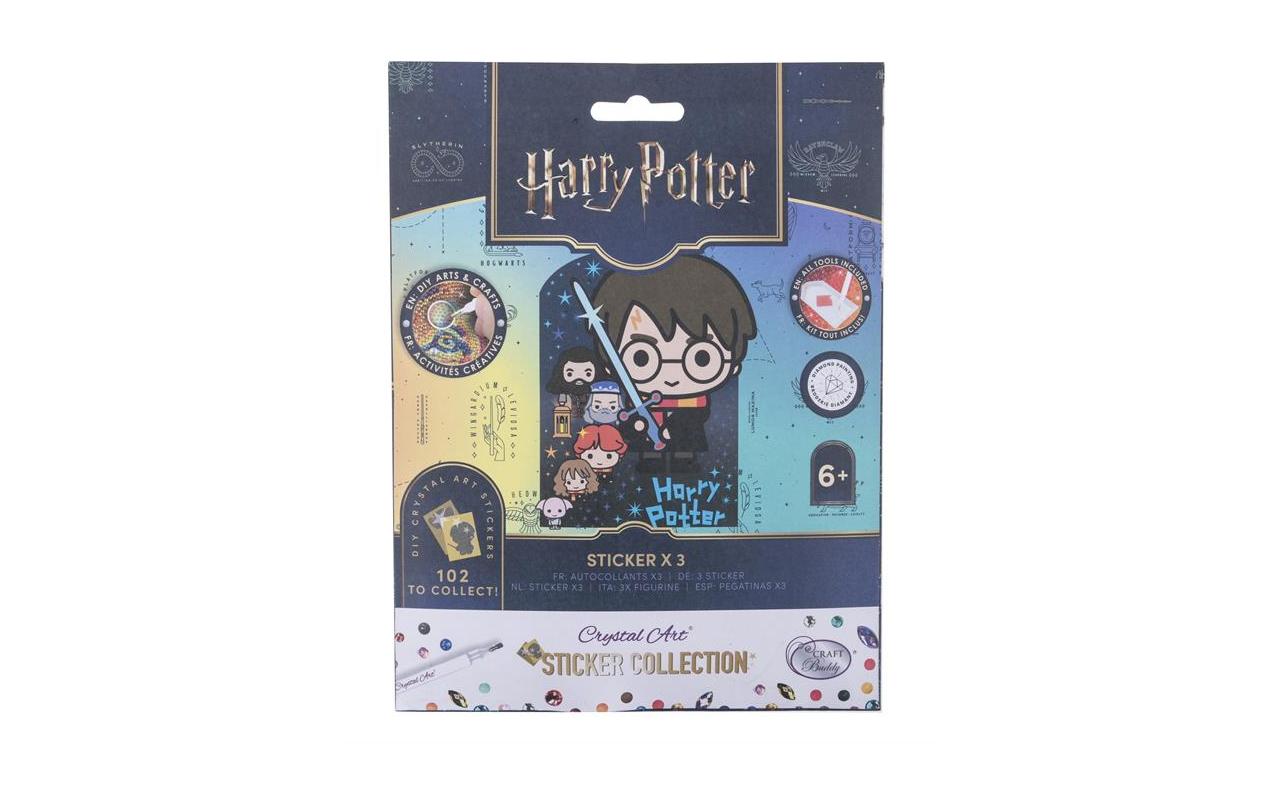 CRAFT Buddy Bastelset Harry Potter Crystal Art Sticker Pack