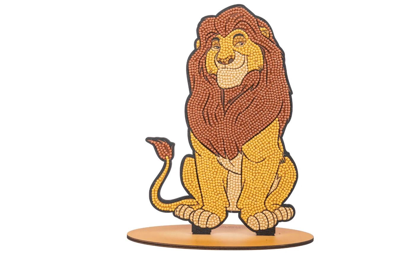 CRAFT Buddy Bastelset Mufasa Crystal Art XL Buddy