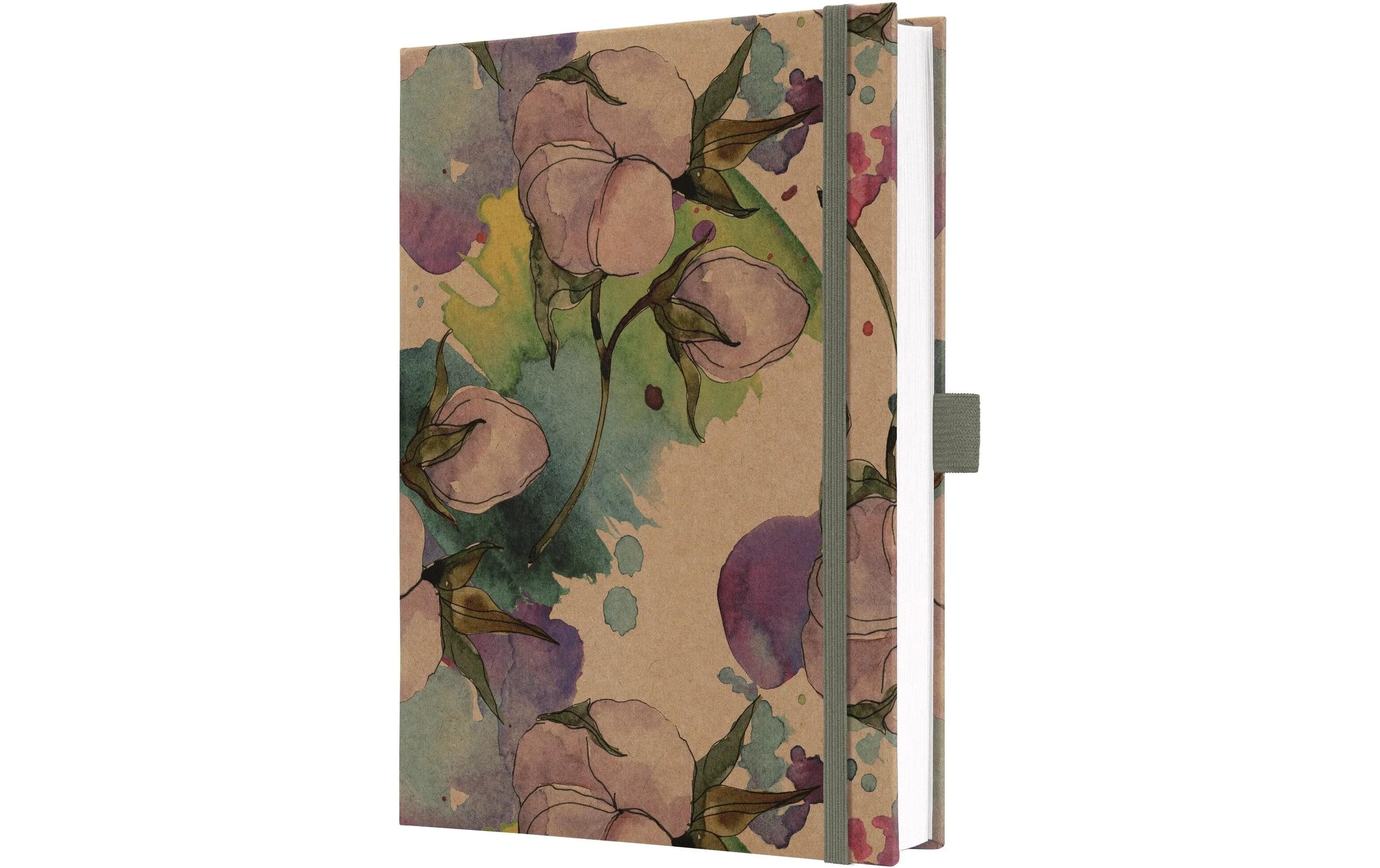 Jolie Notizbuch Pure Cottonflower, A5, Liniert