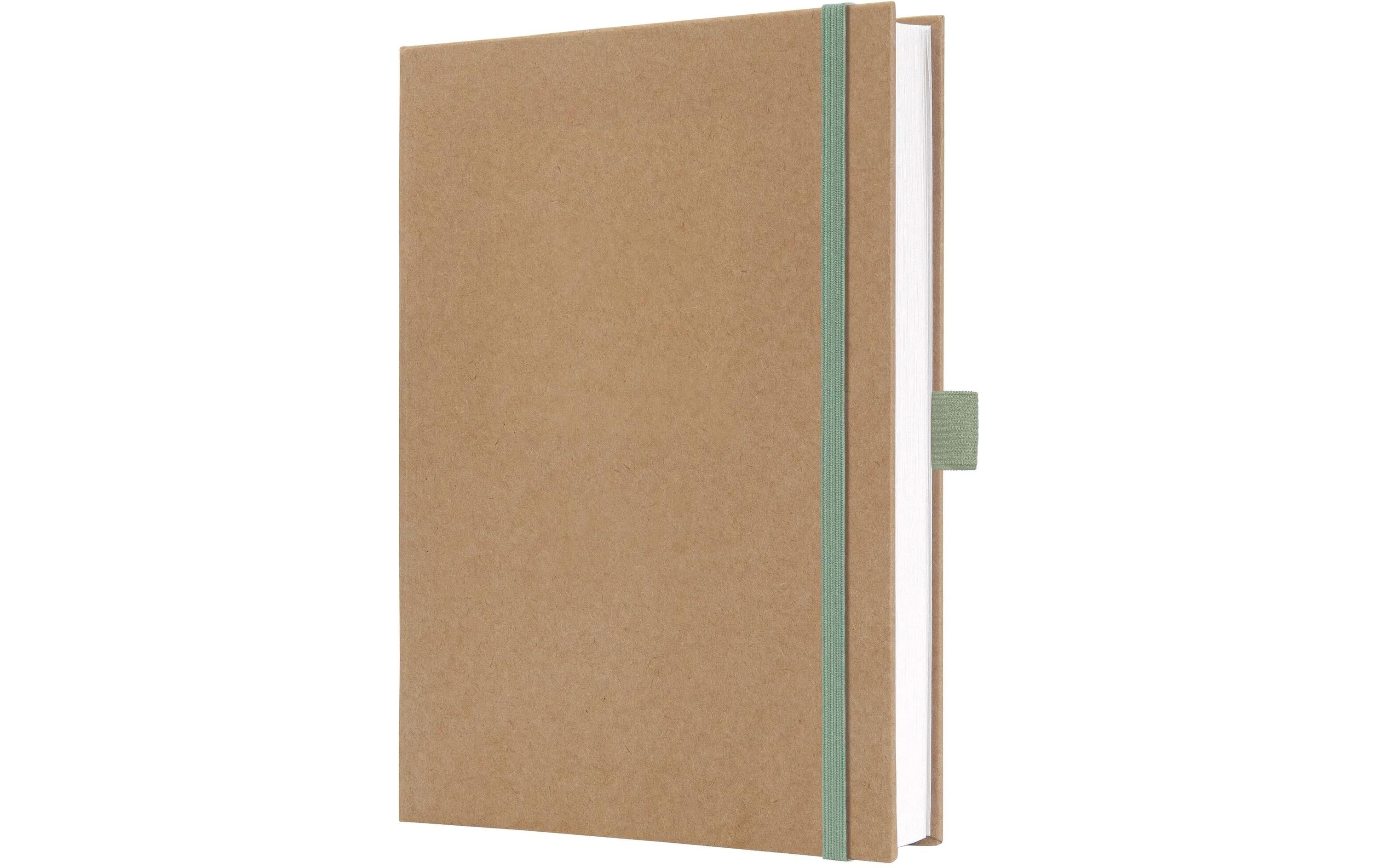 Jolie Notizbuch Pure Mint, A5, Blanko, Braun/Mint