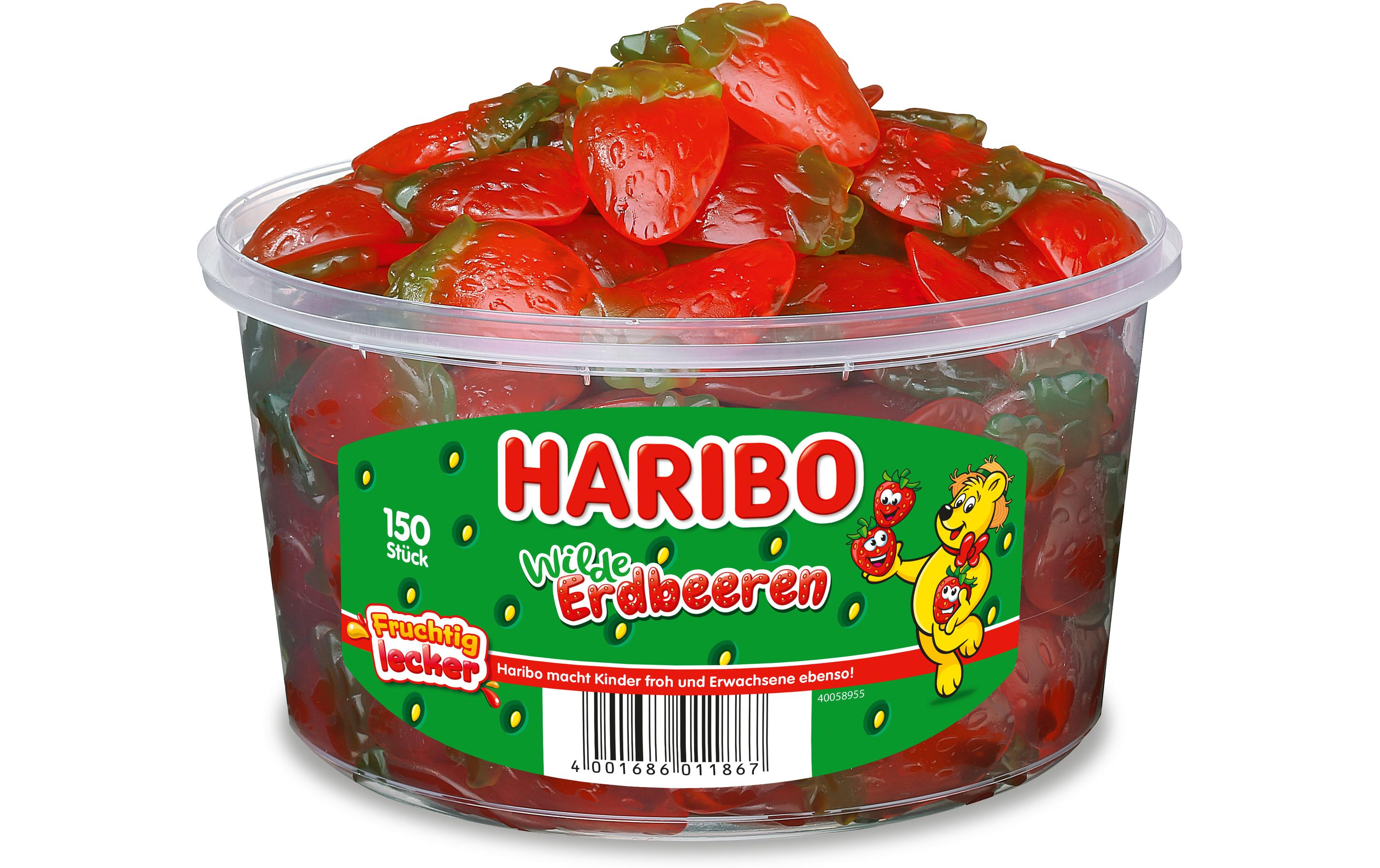 Haribo Wilde Erdbeeren Dose 1350 g