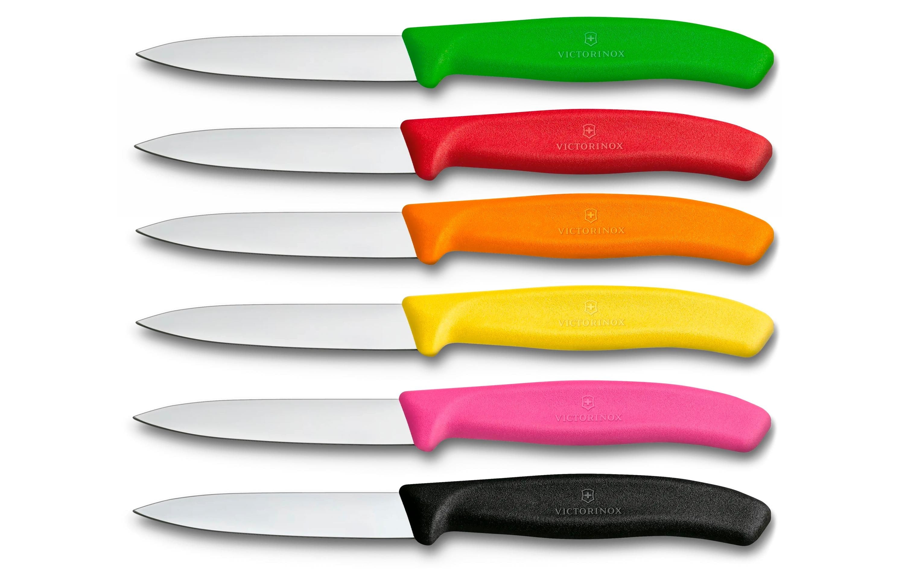Victorinox Gemüsemesser Swiss Classic 6 Stück, Mehrfarbig, 8 cm