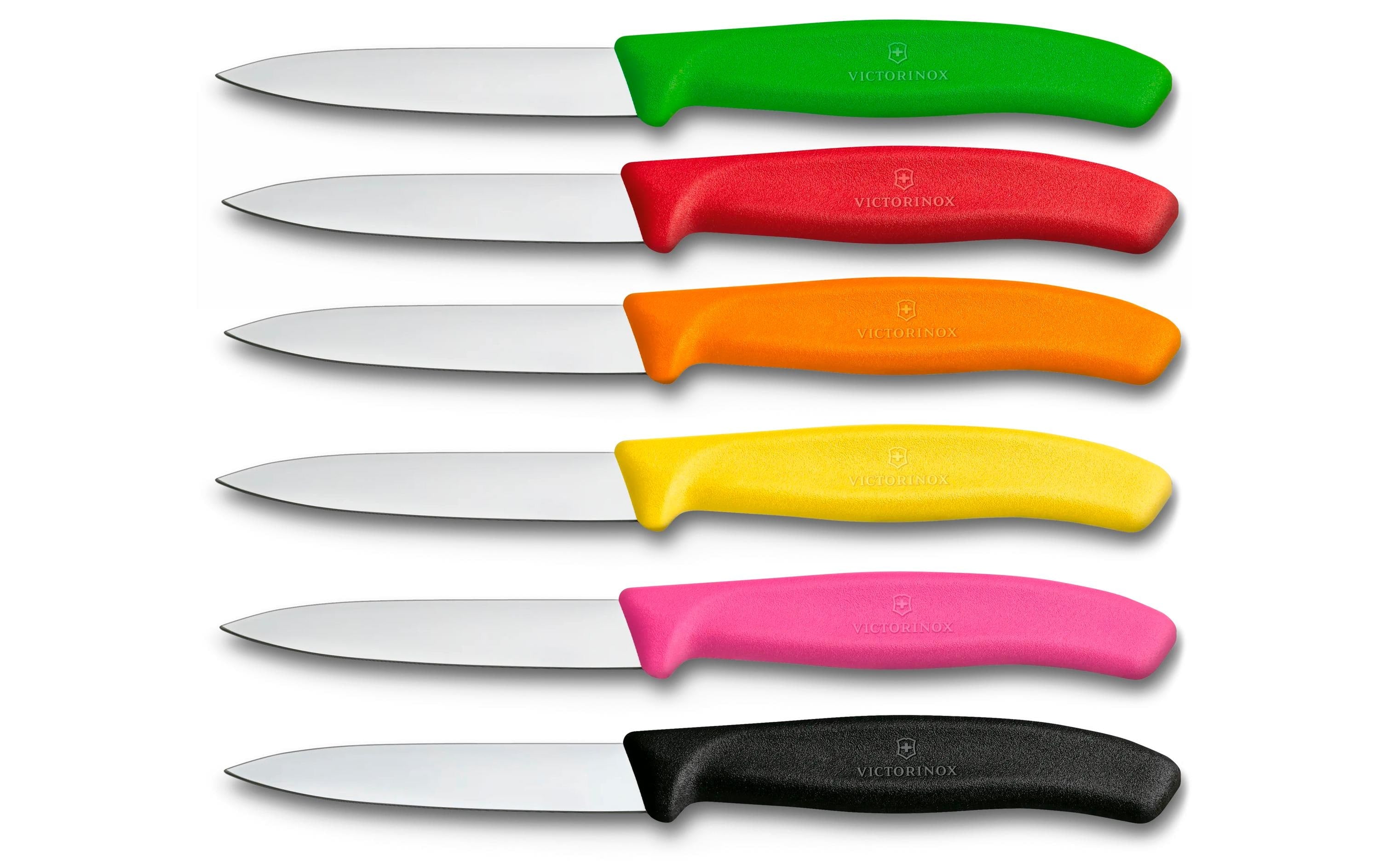 Victorinox Gemüsemesser Swiss Classic 6 Stück, Mehrfarbig, 10 cm