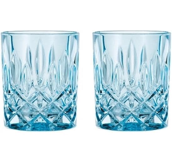 Nachtmann Whiskyglas-Set Noblesse-Aqua, 2 Stück