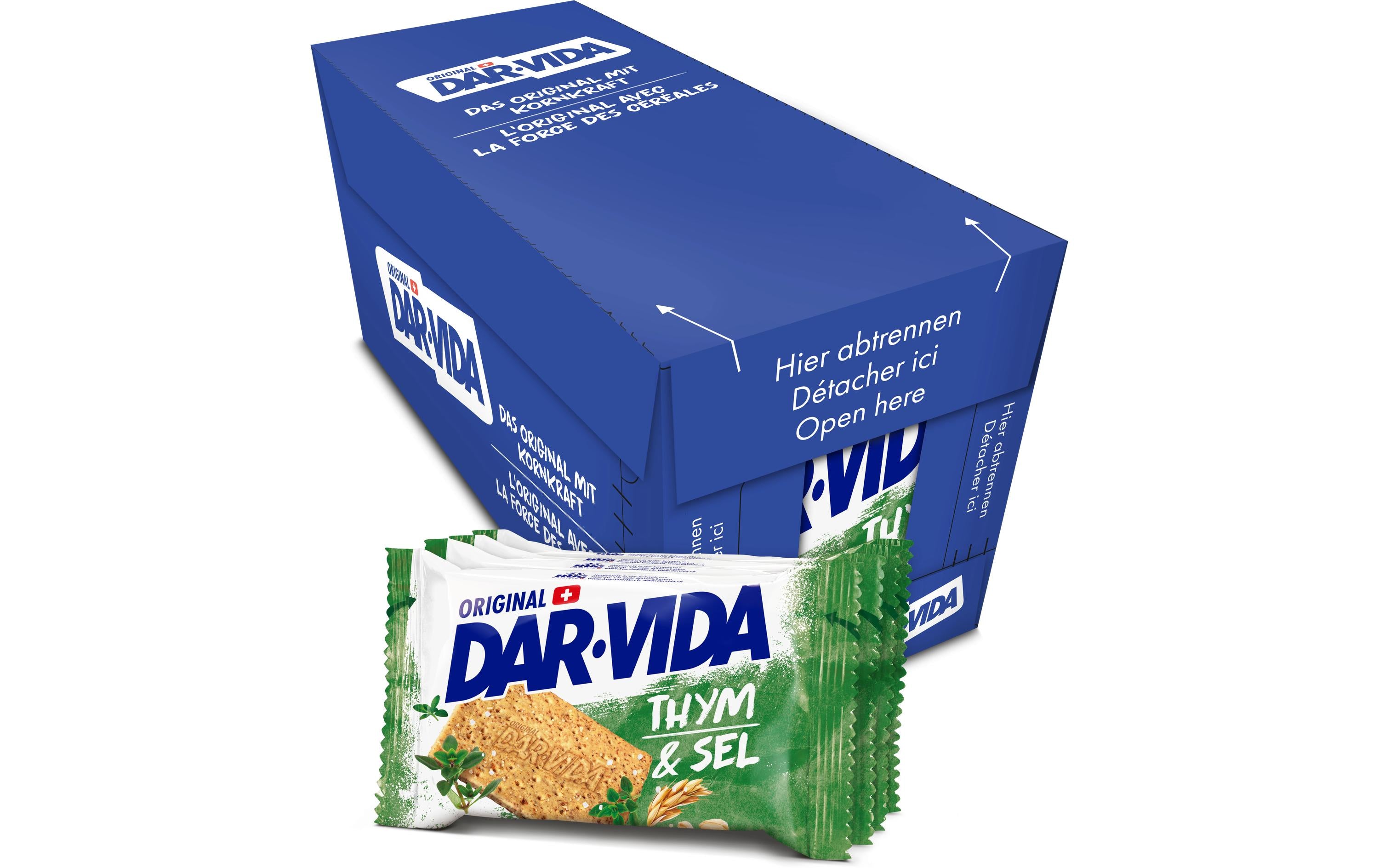 DAR-VIDA Snack extra fin Thym-Sel 10 x 4 x 46 g