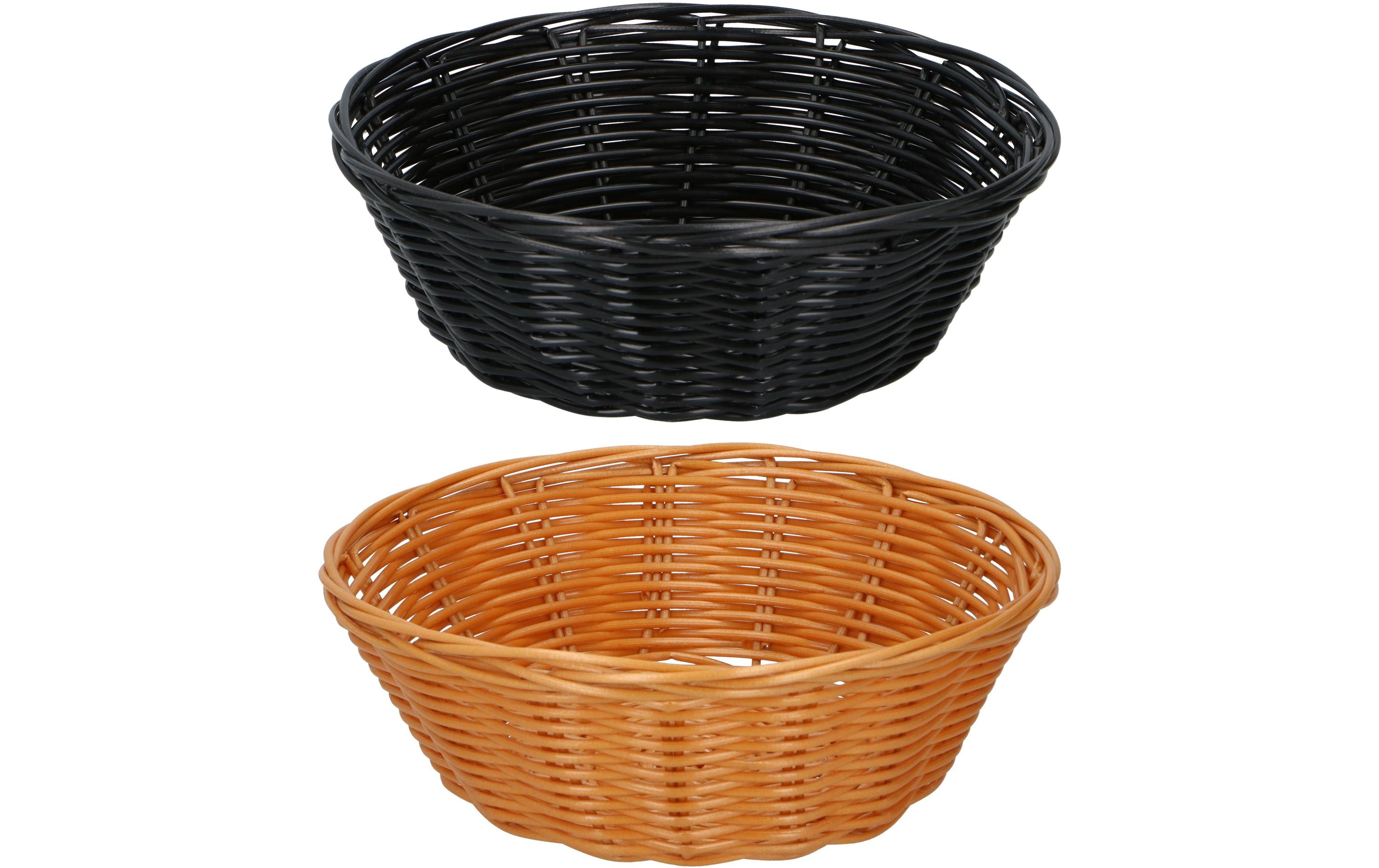 alpina Brotkorb Set 2 Stück, Braun/Schwarz